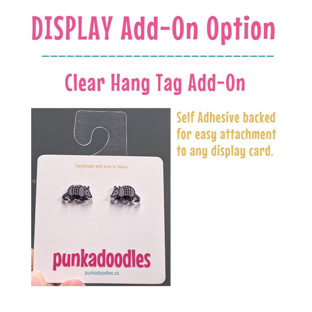 Punkadoodles.co - Custom Mascot Stud Earrings