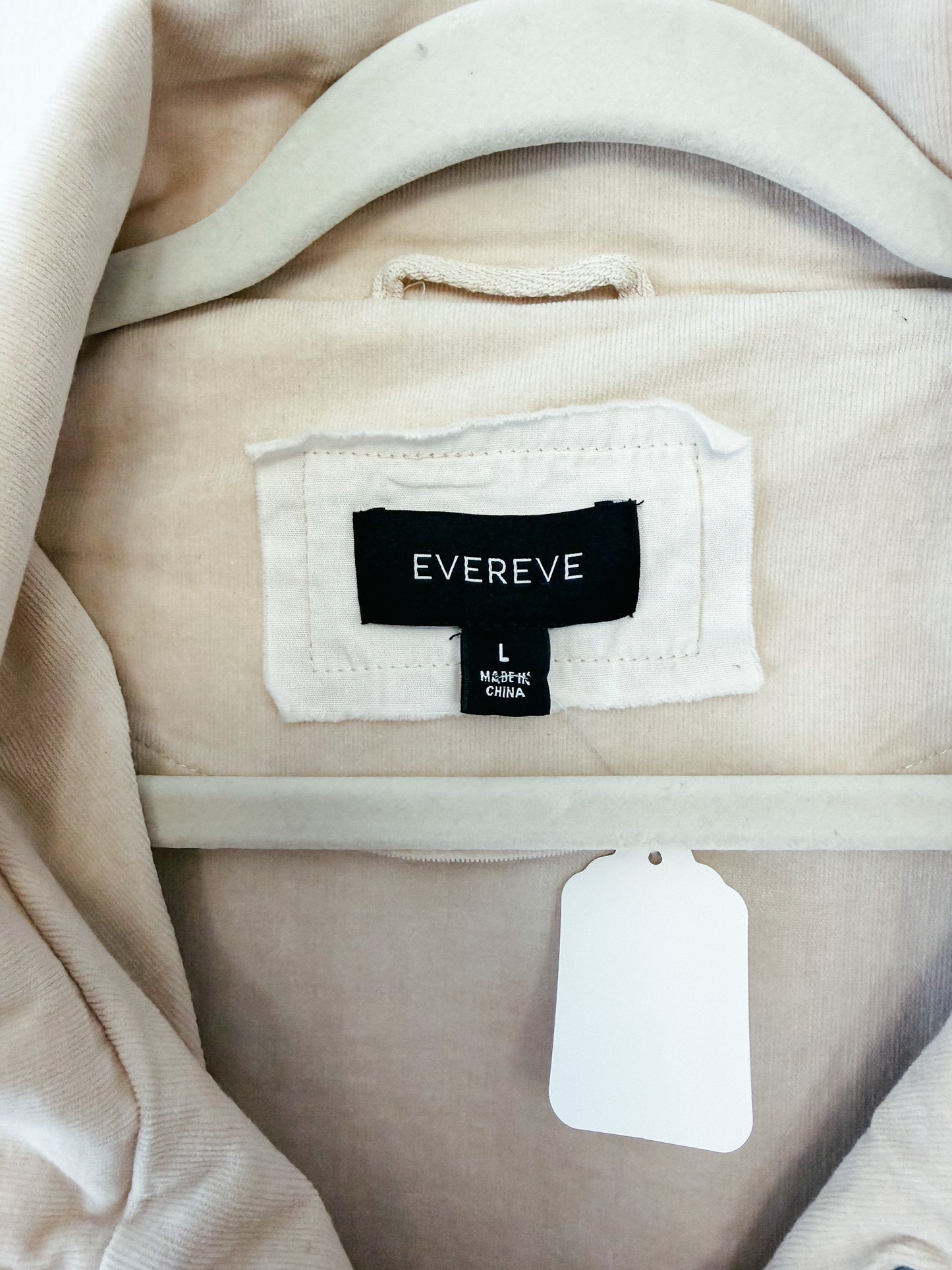 Evereve Corduroy Camp Jacket, Size Large