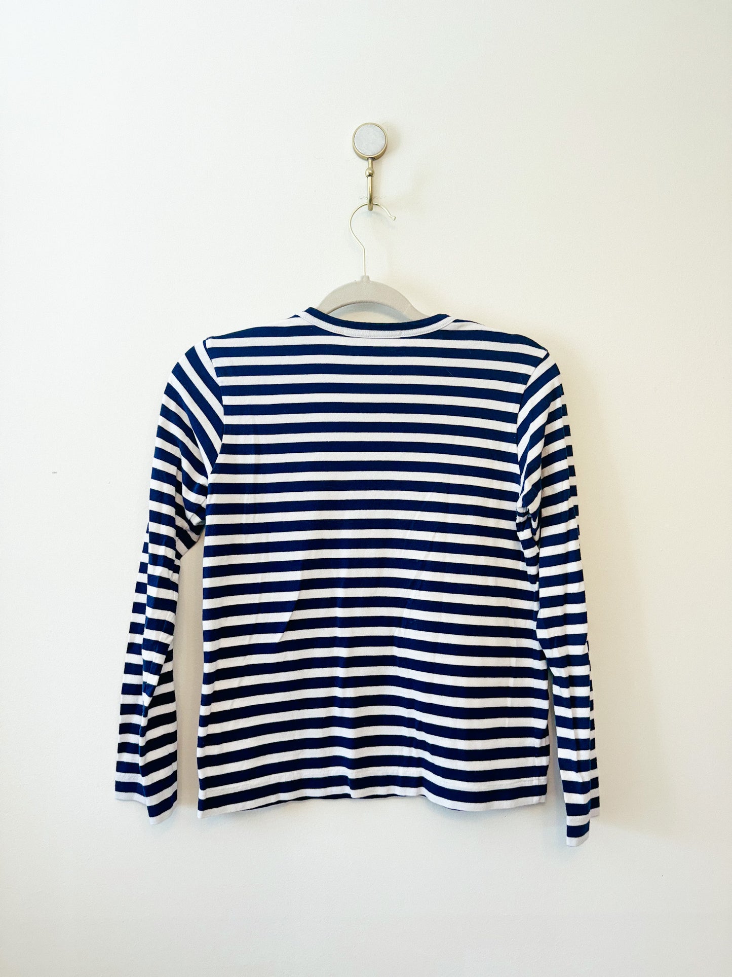 comme des garcons play breton stripe tee back side