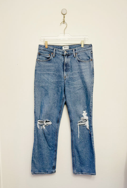 AGOLDE Wilder Mid Rise Straight, Size 29