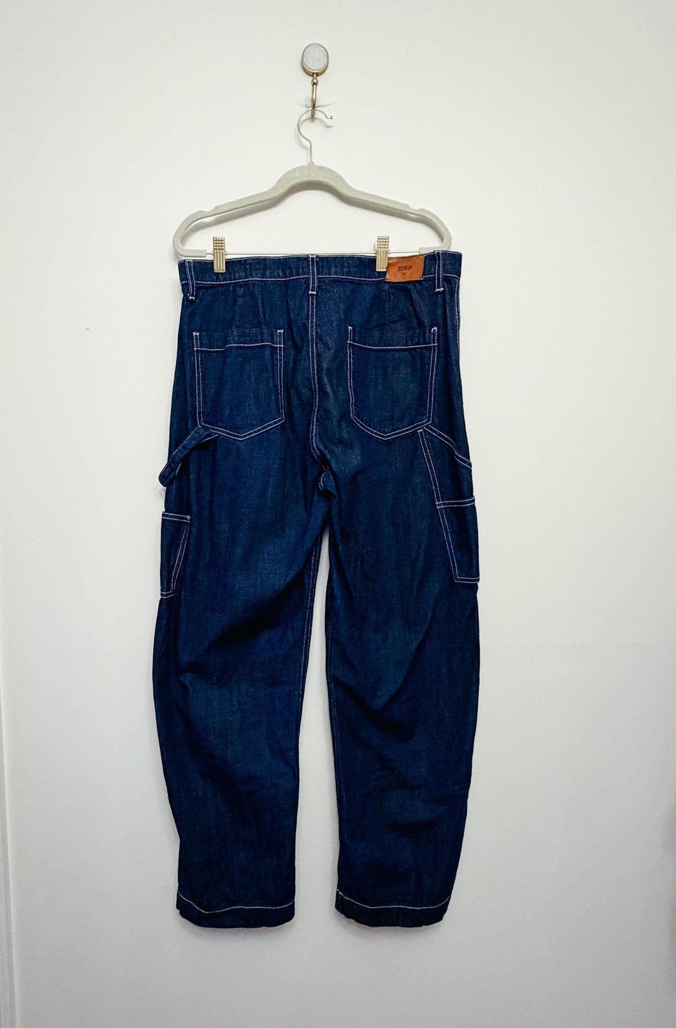 Edwin Bailee Worker Pant in Rinse, Size 30