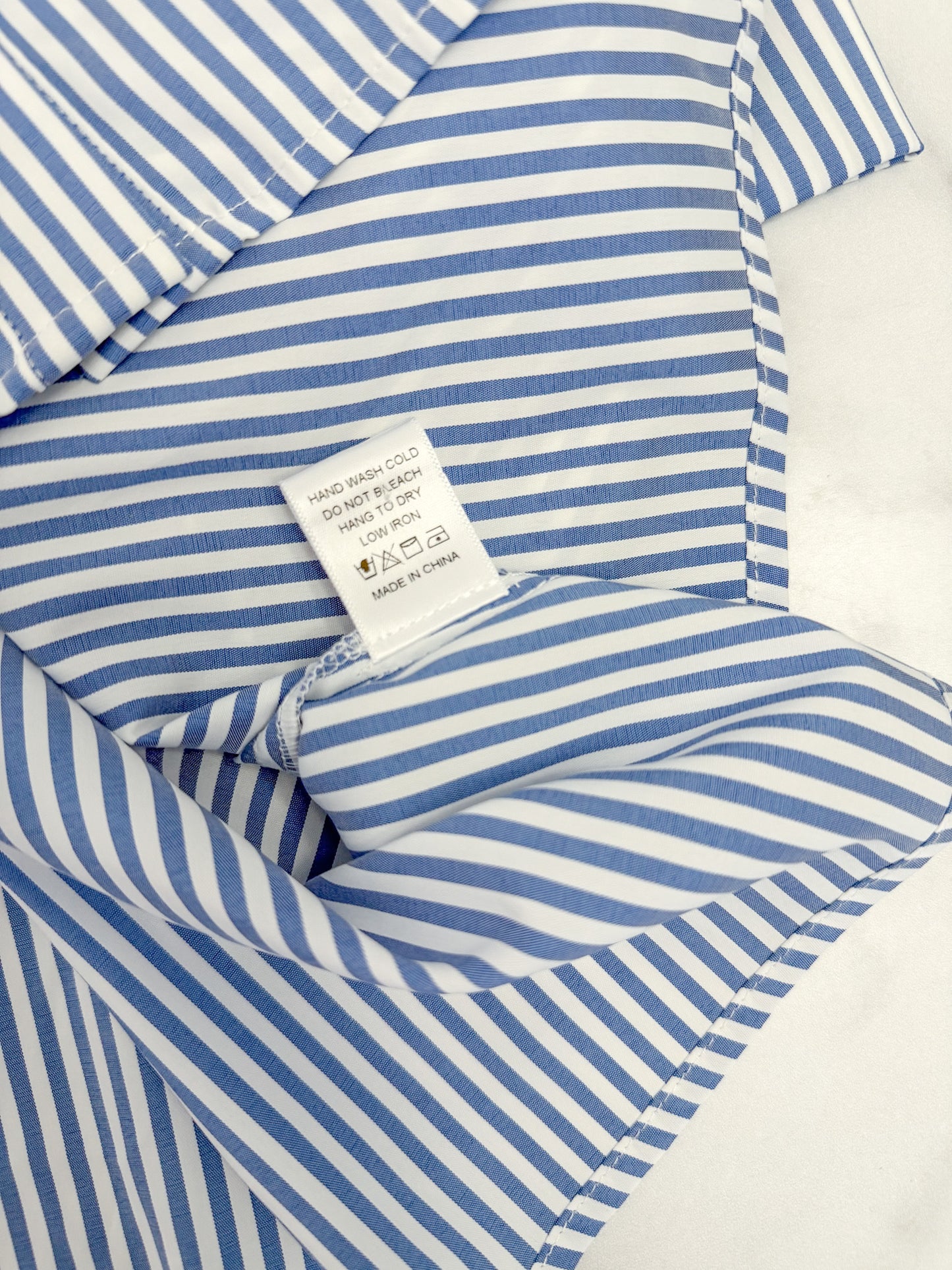 Tuckernuck Blue Stripe Royal Shirt Dress