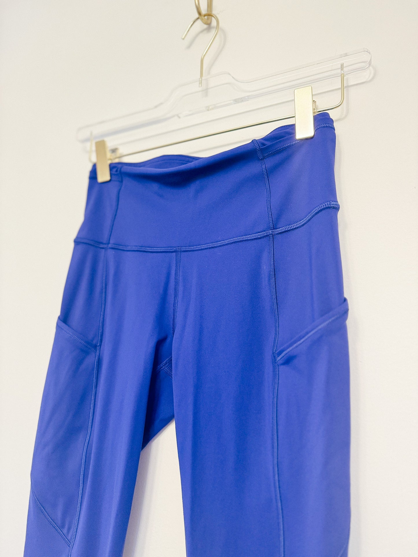lululemon fast and free crop 7/8" tight II, Nulux 25"