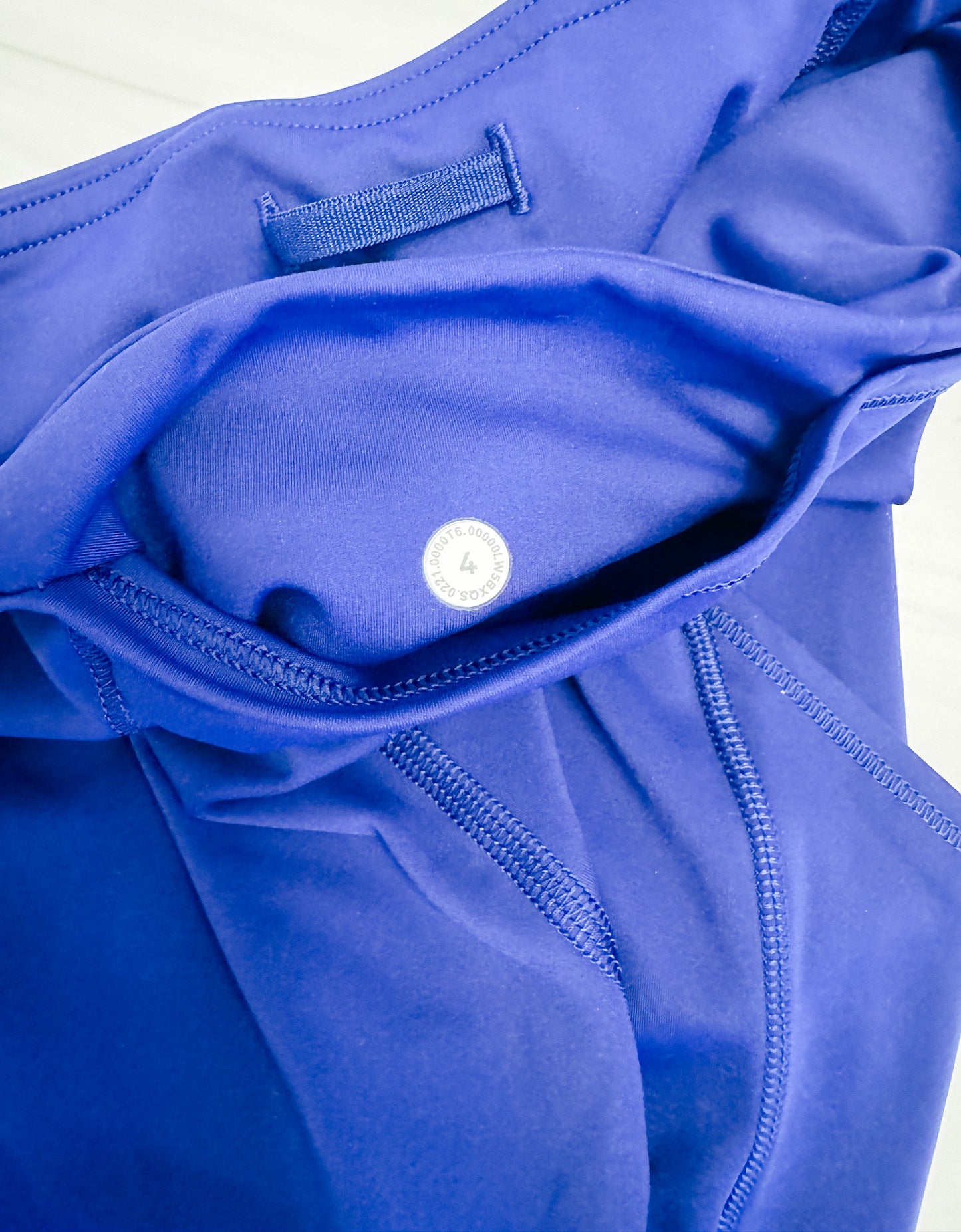 lululemon fast and free crop 7/8" tight II, Nulux 25"