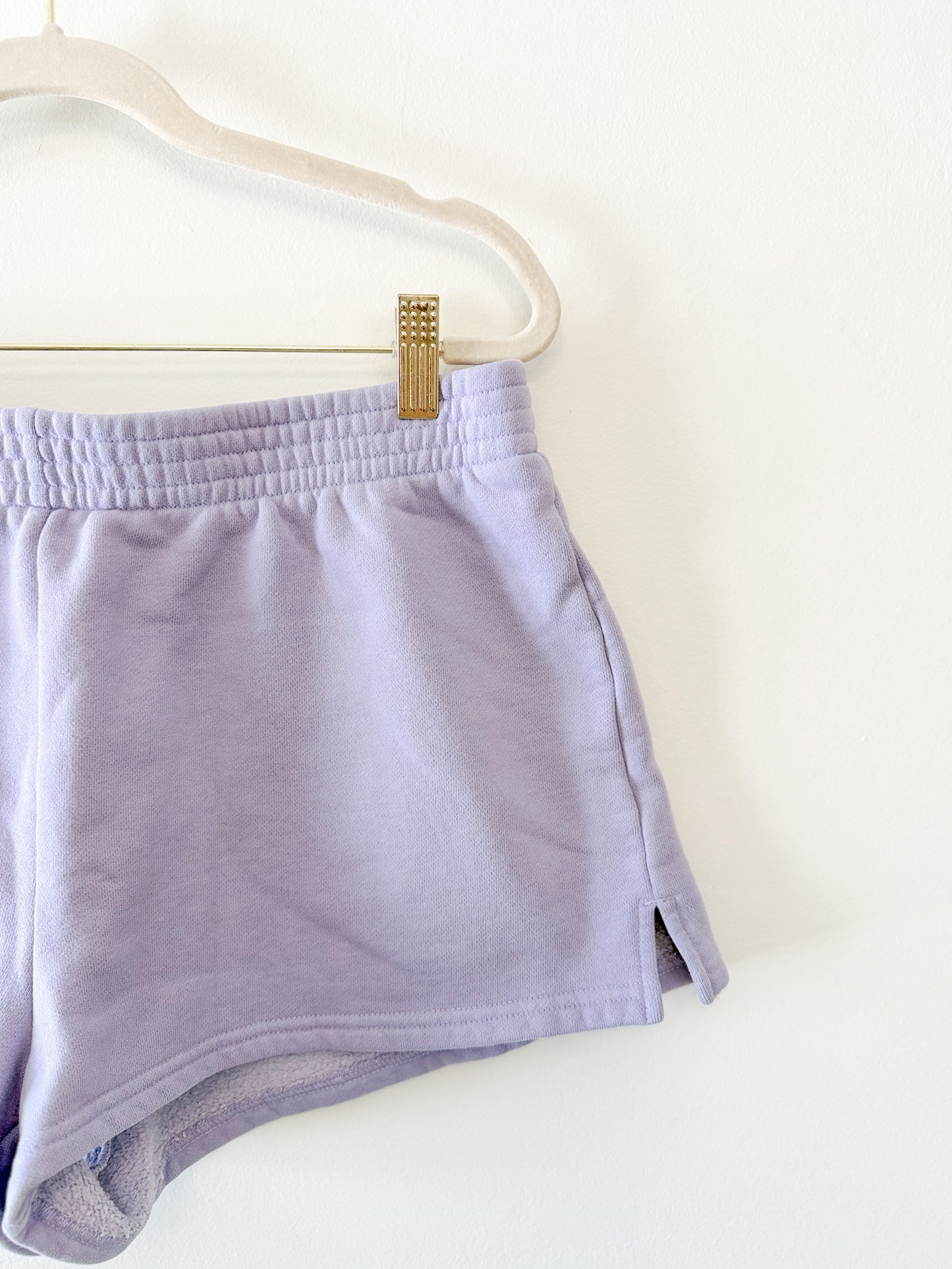 TNA Cozy AF Fleece Shorts, Size Large