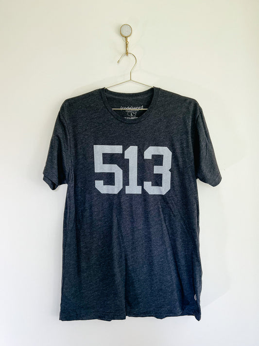 Cincinnati Ohio 513 Area Code Unisex T-Shirt in Large