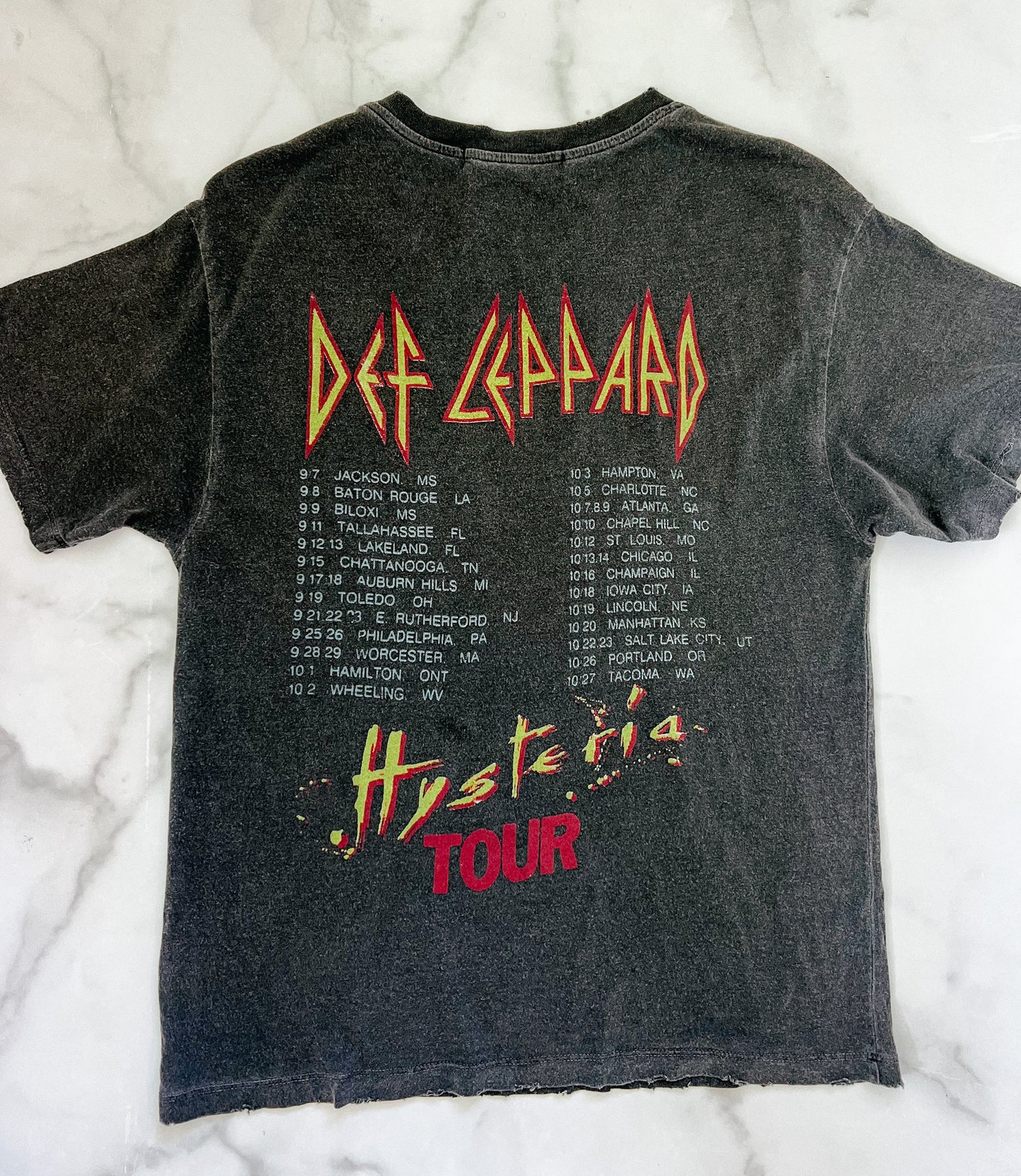 Daydreamer Def Leppard Hysteria Tee