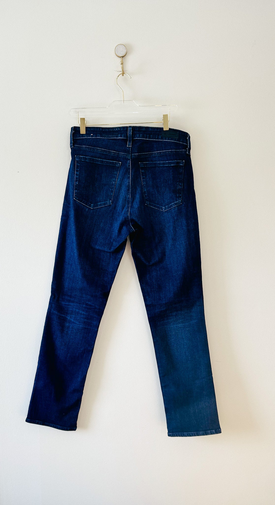 AG Mari High Waist Stretch Slim Straight Leg Jeans