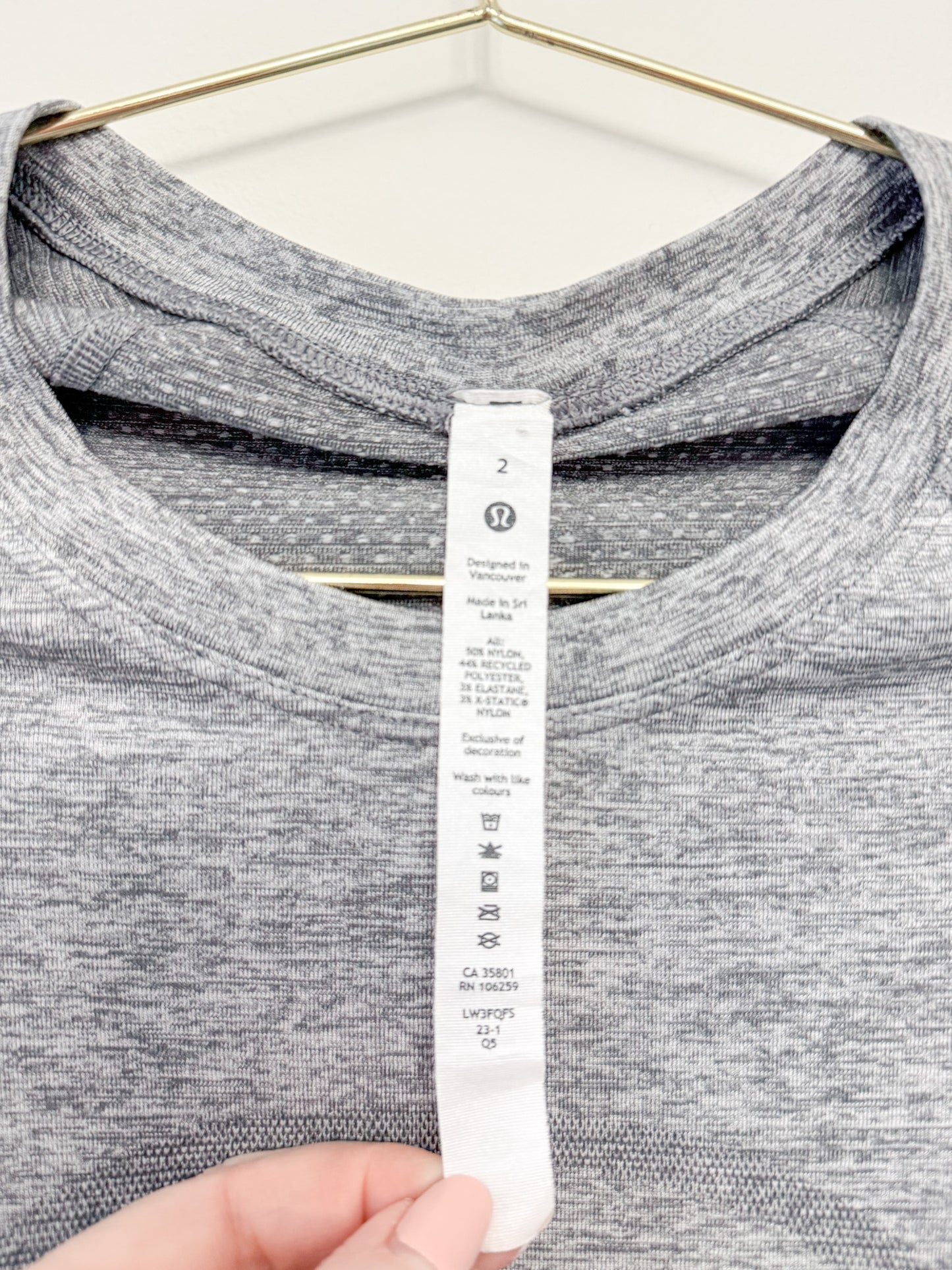 Lululemon Swiftly Tech Long Sleeve Shirt 2.0 *Race Length