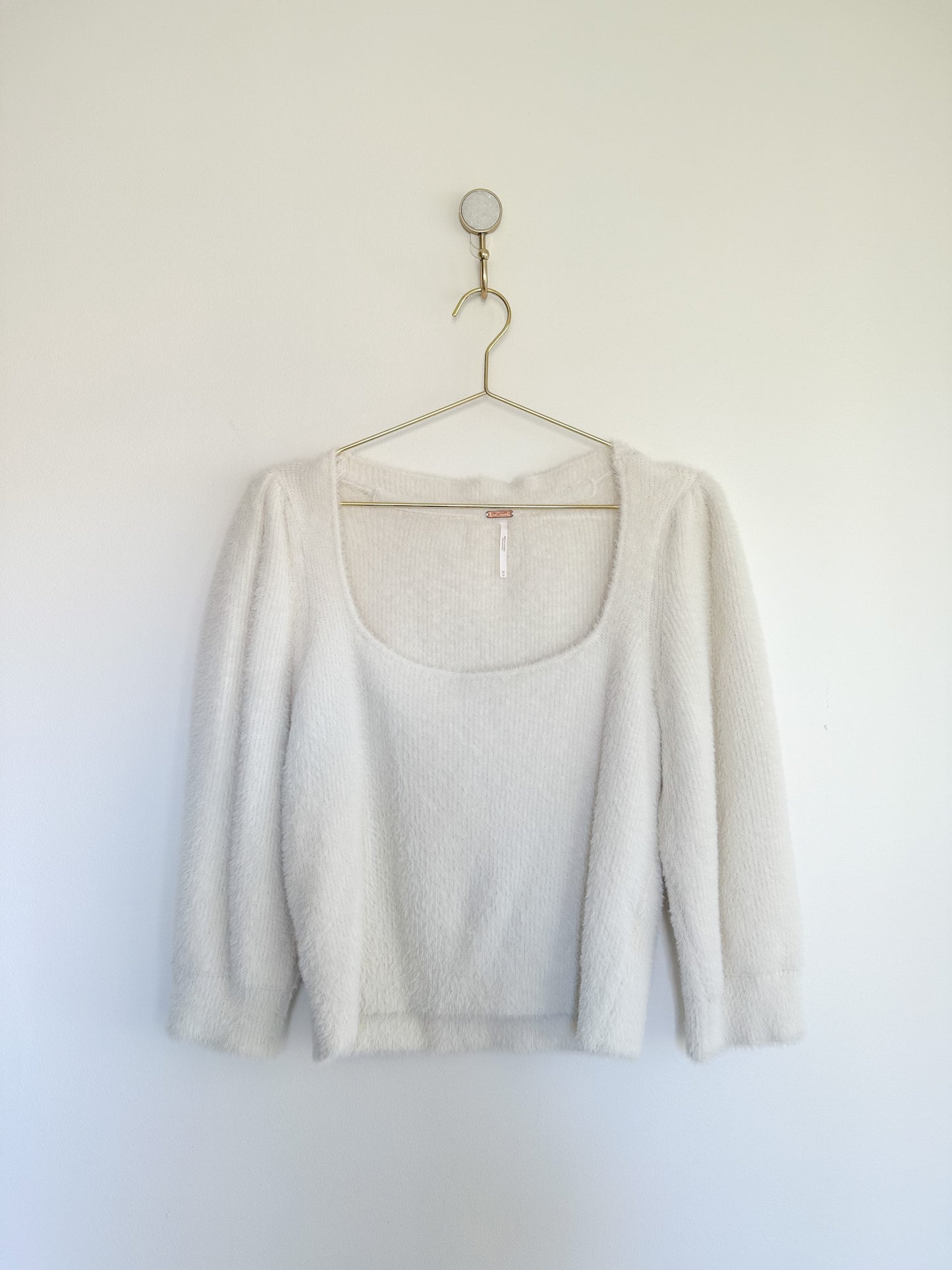 Free People Moonbeam Cropped Sweater