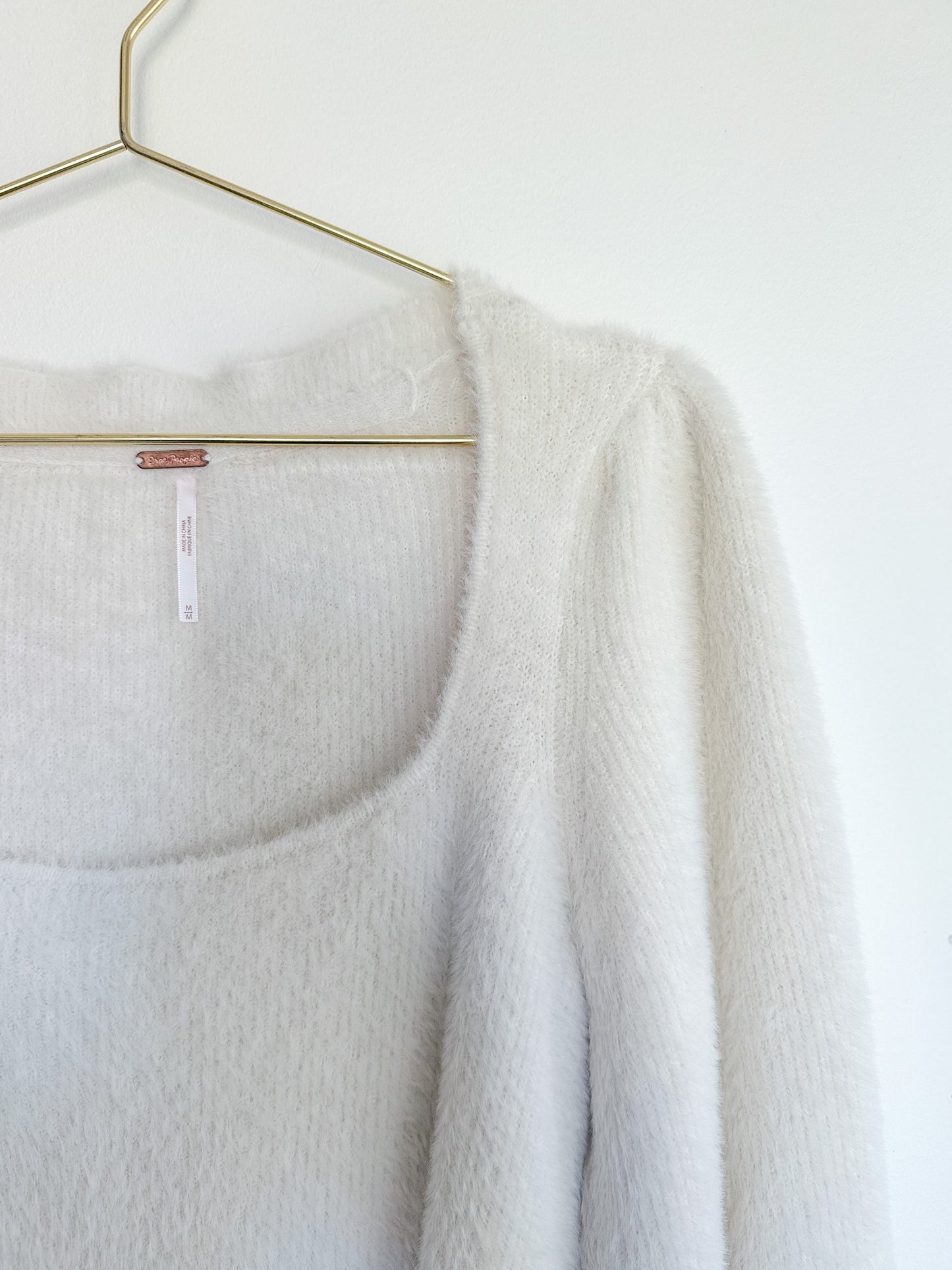 Free People Moonbeam Cropped Sweater