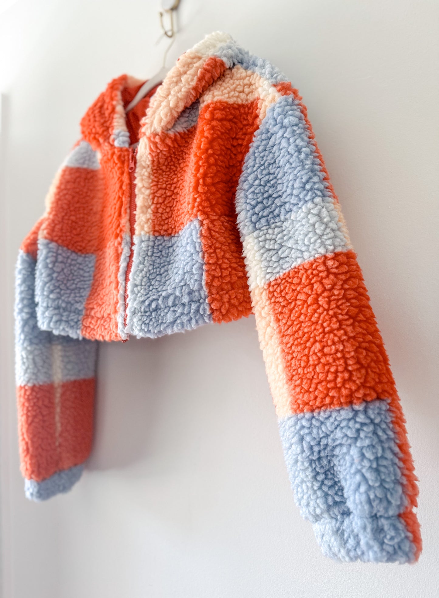 Daily Practice by Anthropologie Crop Hoodie Fleece Jacket
