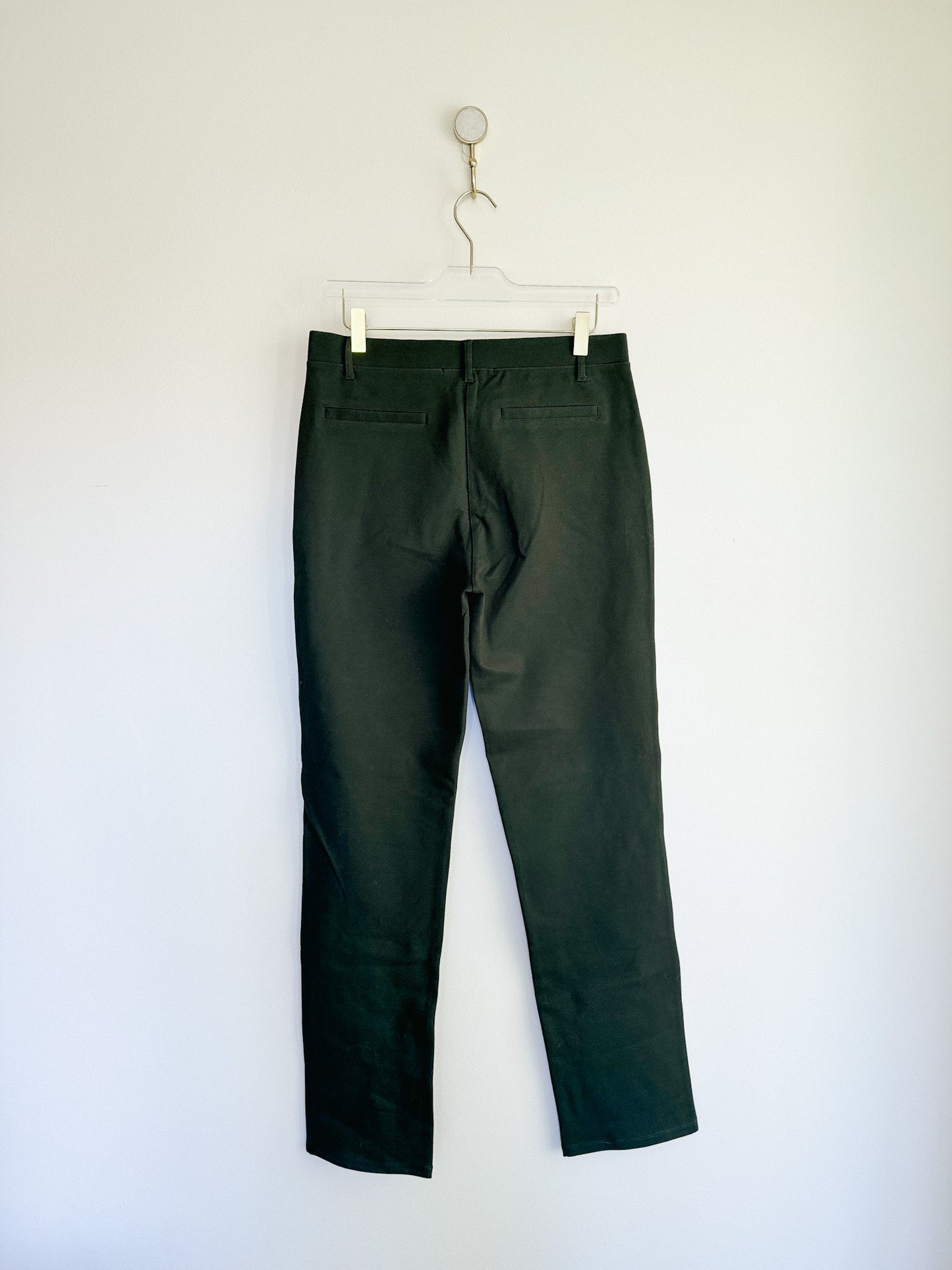 Quince Ultra-Stretch Ponte Straight Leg Pant