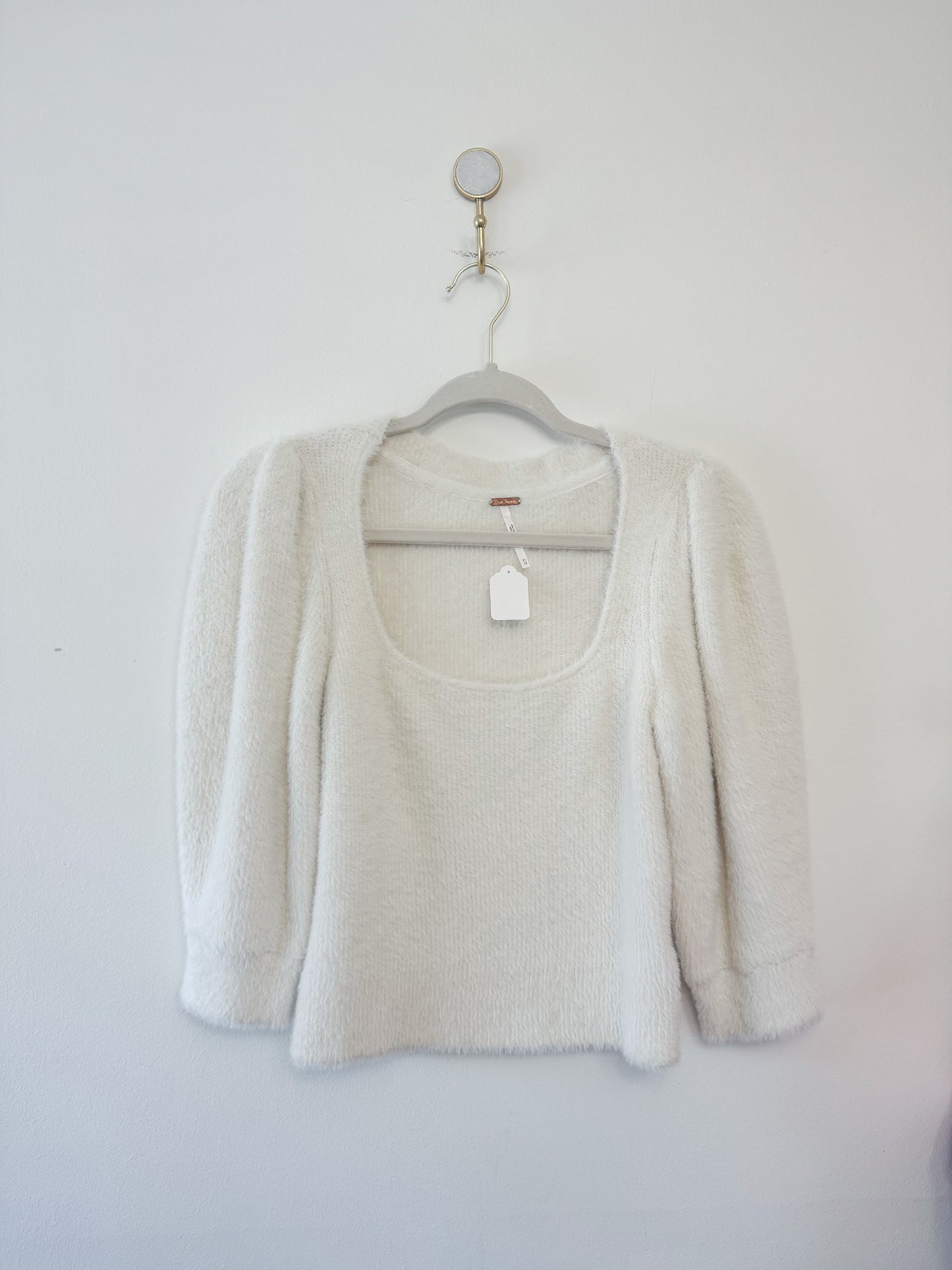 Free People Moonbeam Cropped Sweater