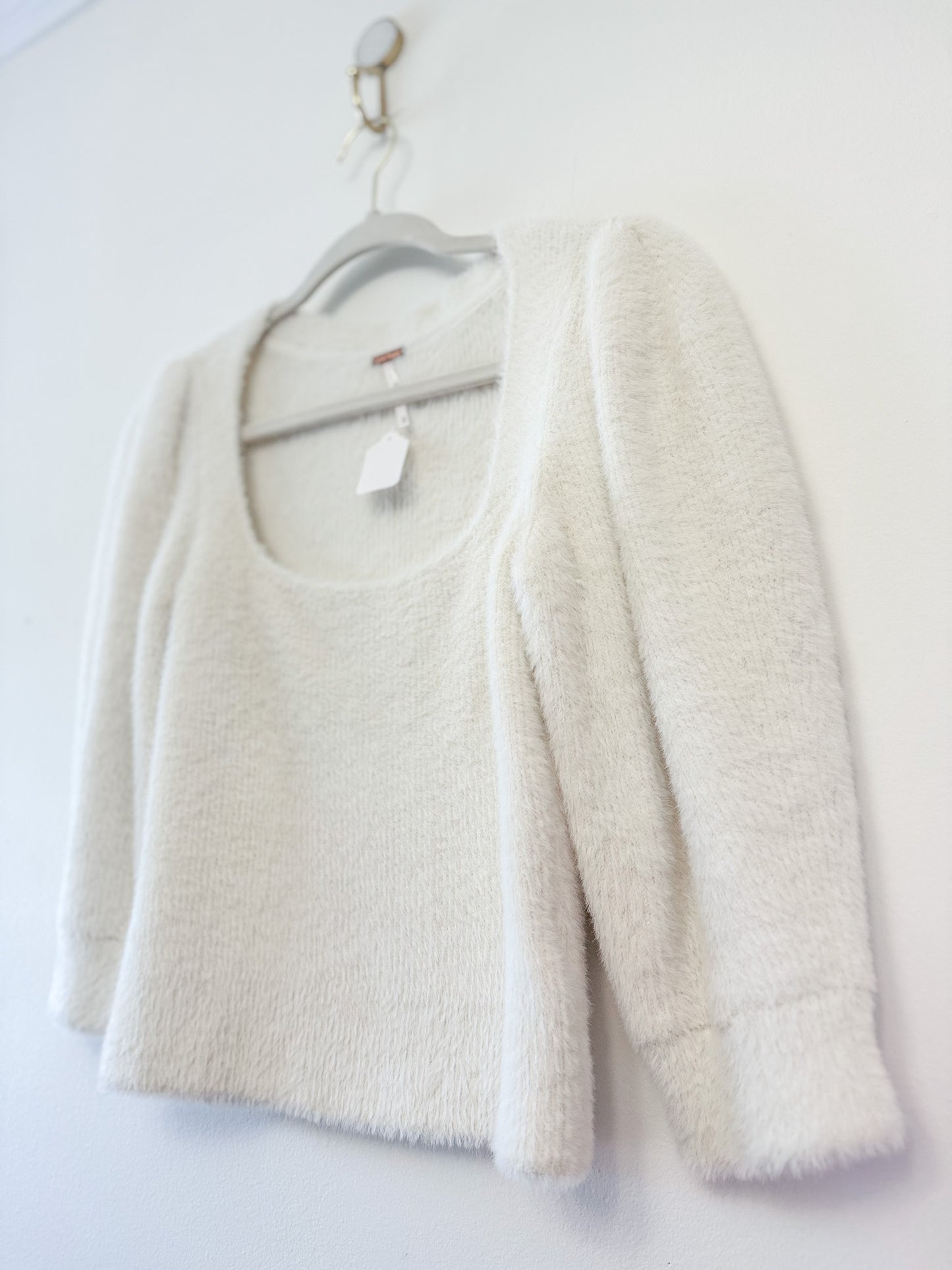Free People Moonbeam Cropped Sweater