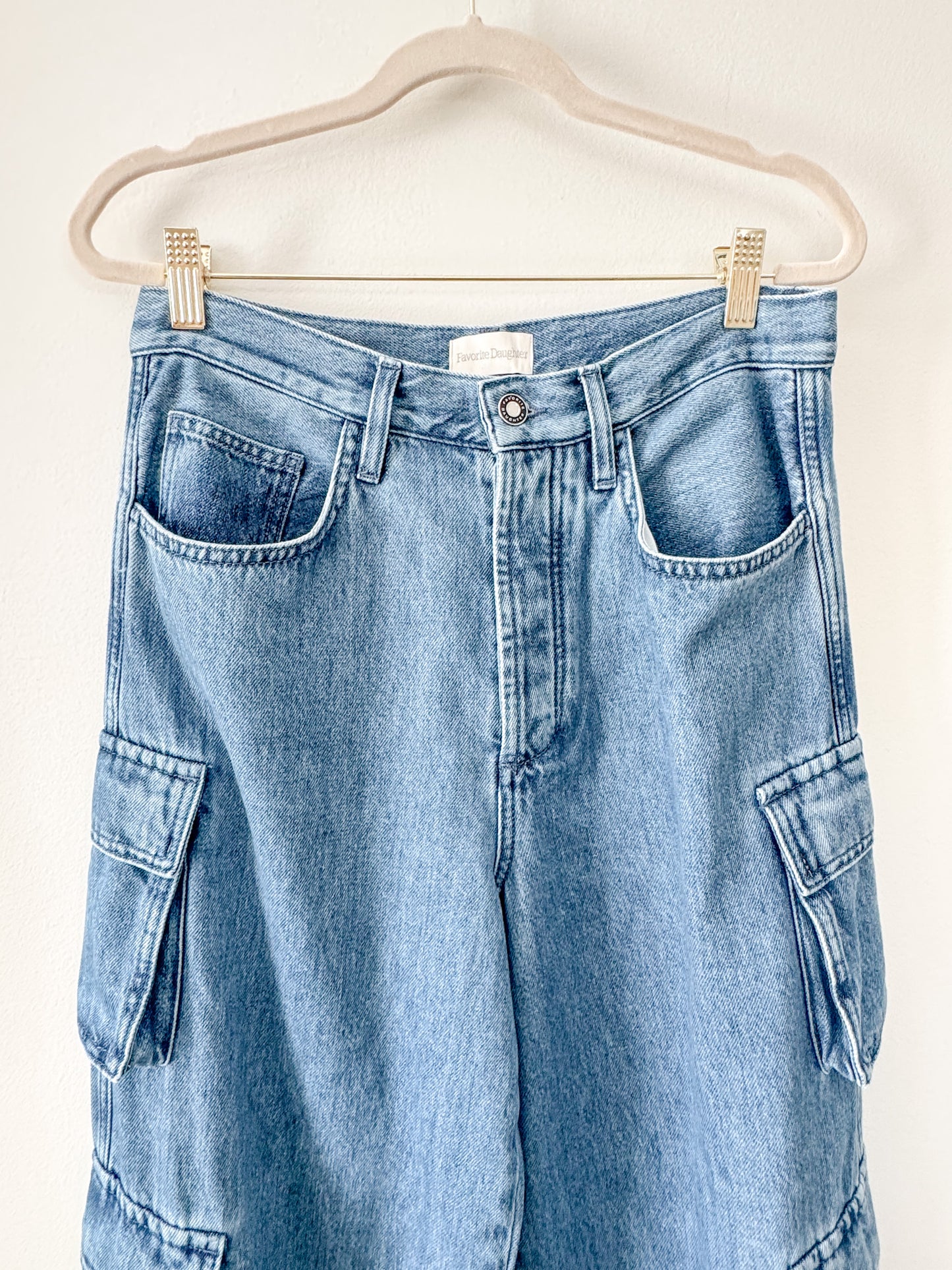 Favorite Daughter The Carly Cargo Jeans