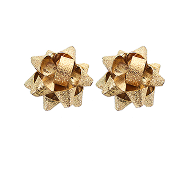 Christmas Ribbon Earrings