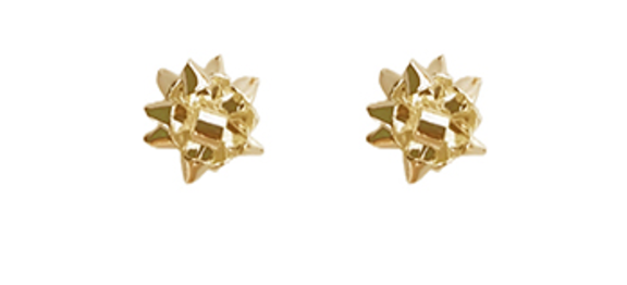 Christmas Gift Bow Earrings