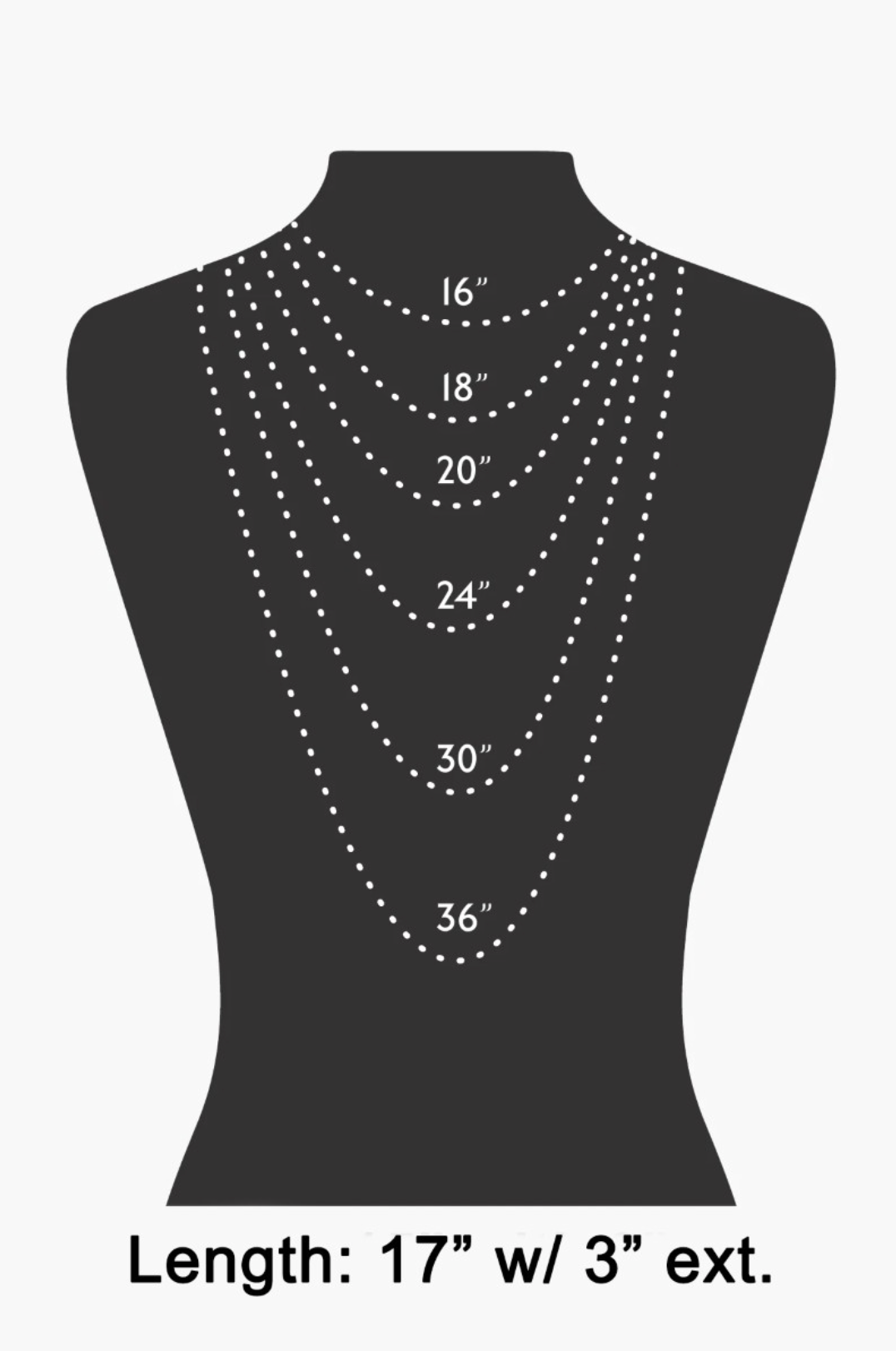 Gradient Stone Beaded Necklace