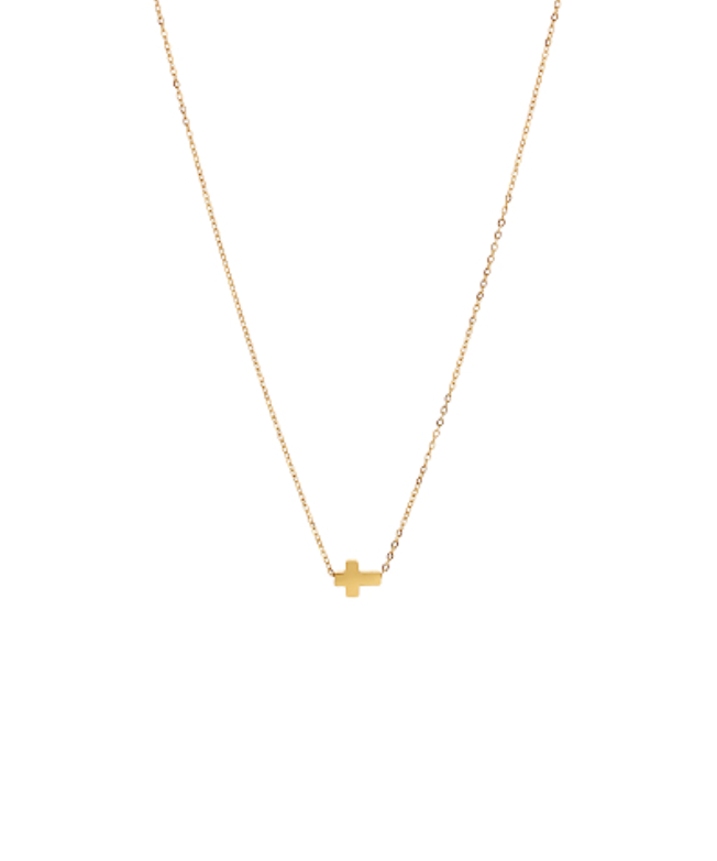 Cross Pendant Stainless Steel Necklace