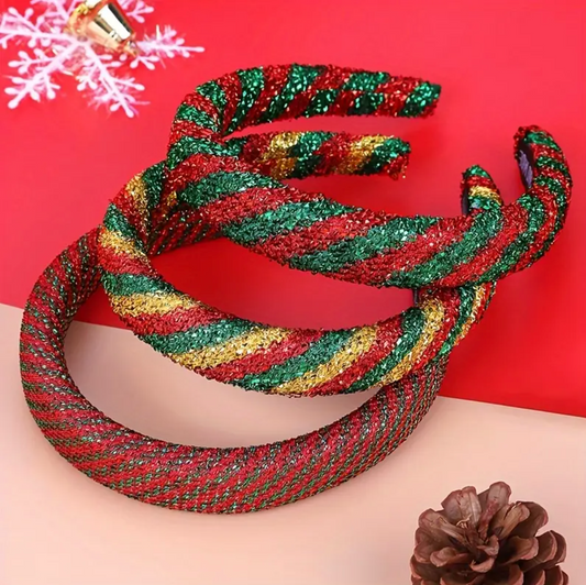 Holiday Tinsel Headbands