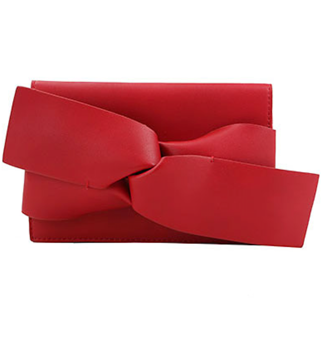 Bow clutch in red