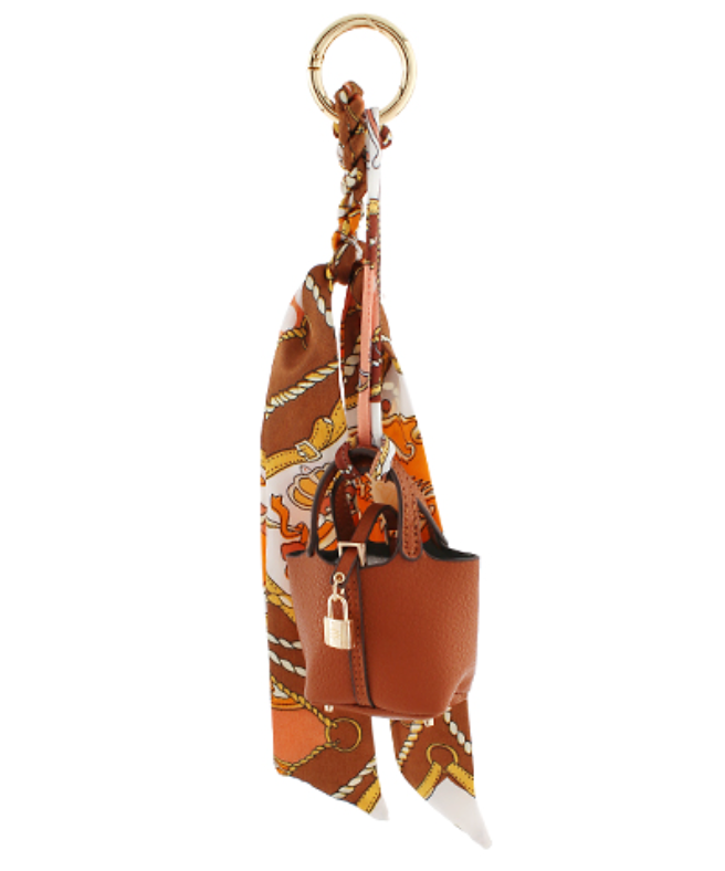 Tote Bag & Scarf Bag Charm Keychain