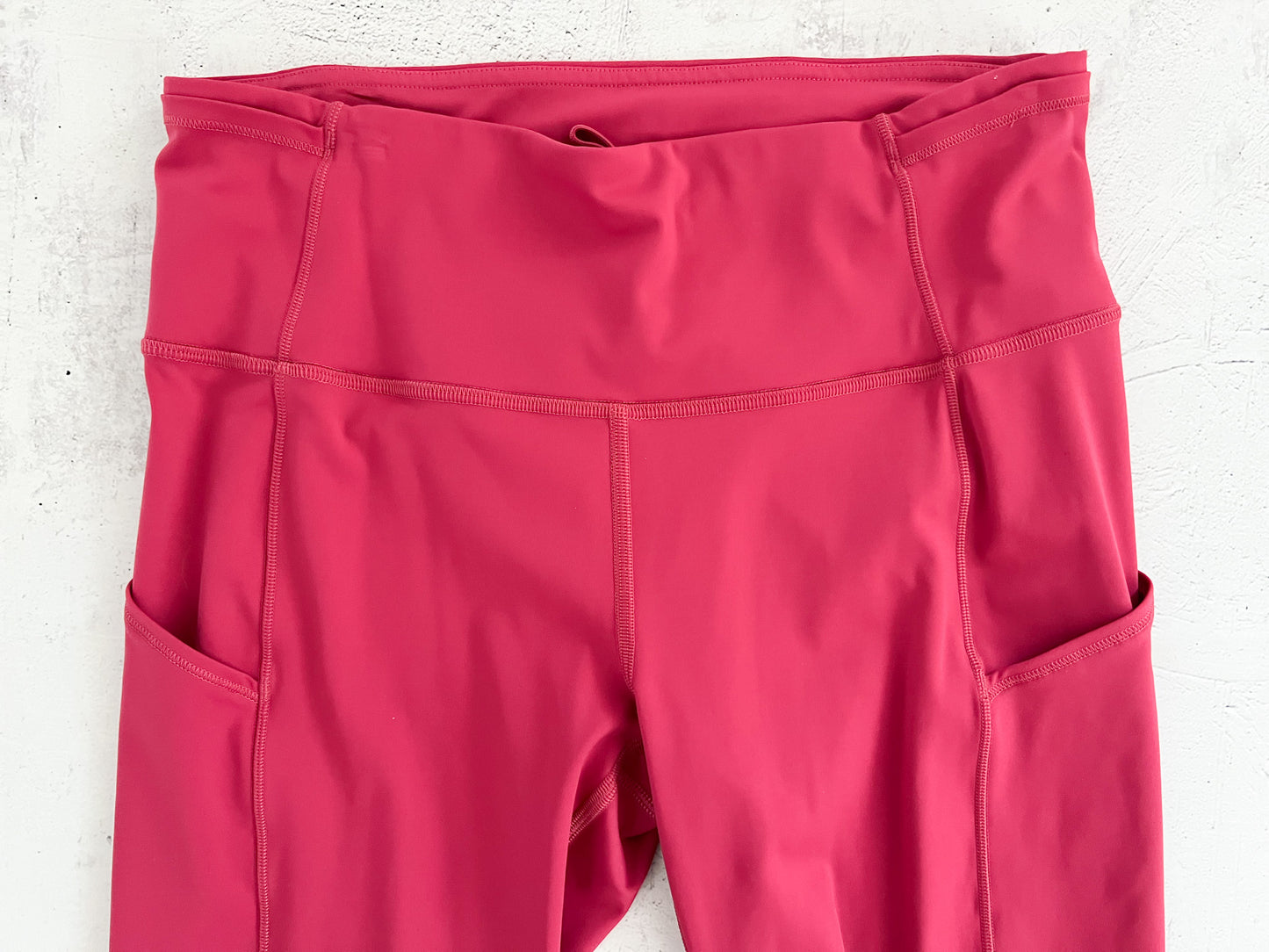 lululemon fast and free crop 7/8" tight II, Nulux 25"