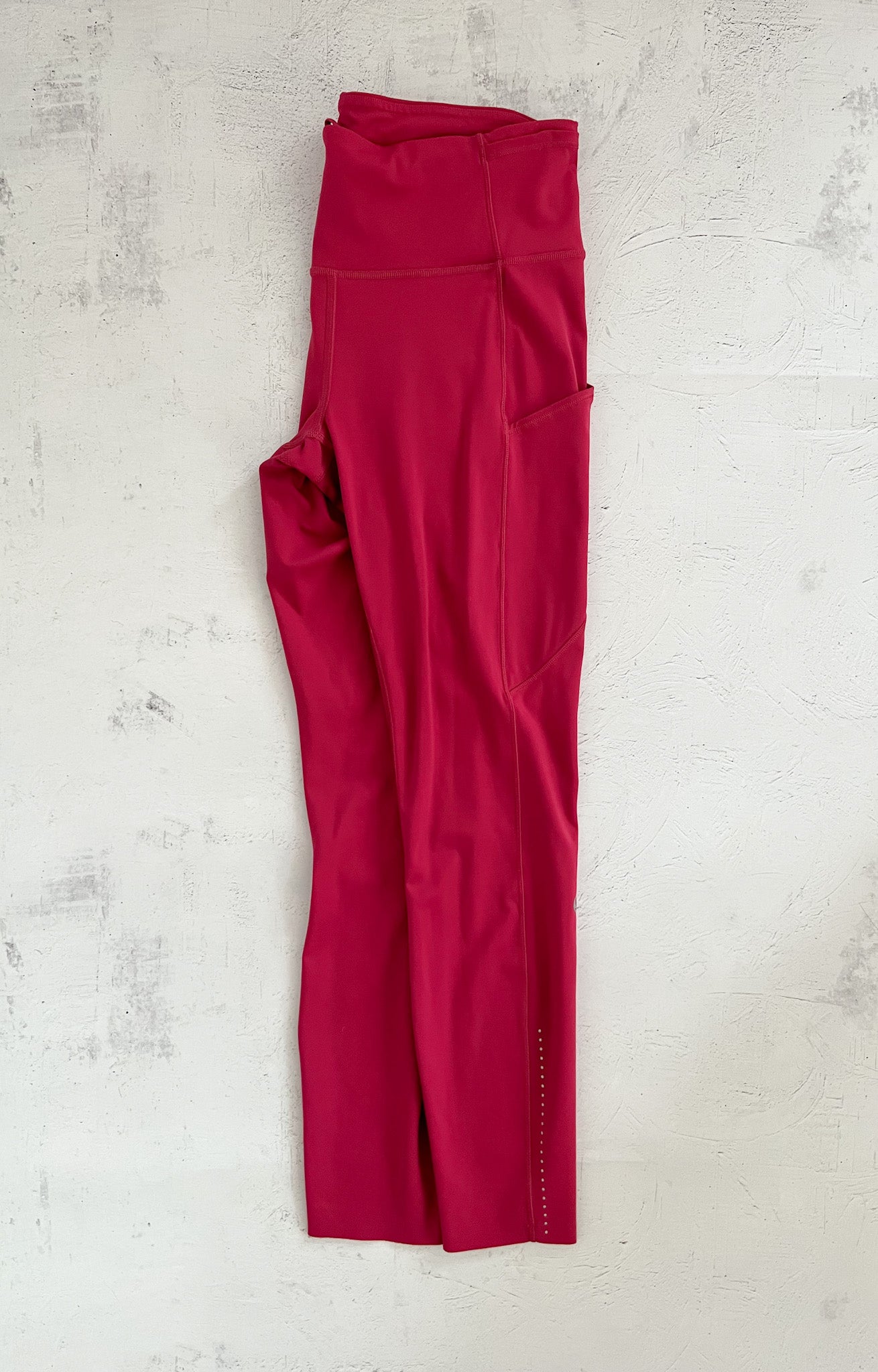 lululemon fast and free crop 7/8" tight II, Nulux 25"