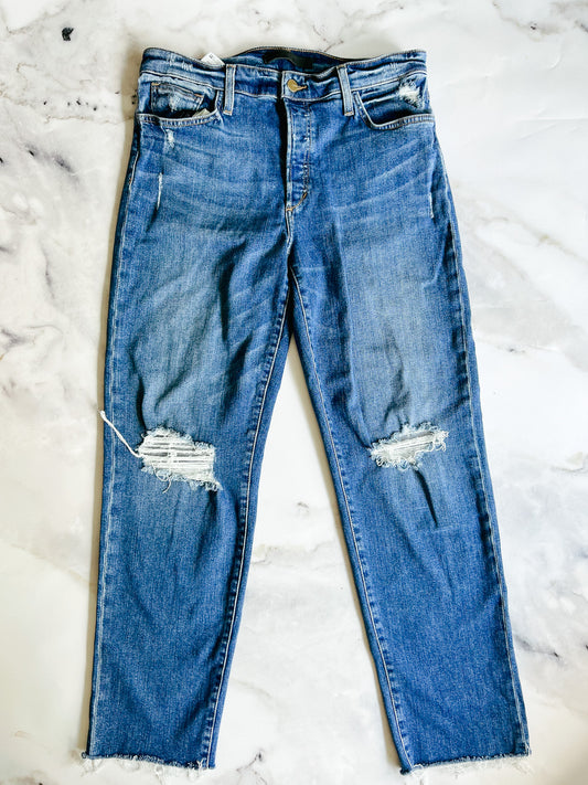 Joe's Jeans The Niki Ripped Boyfriend Jeans in Banjo
