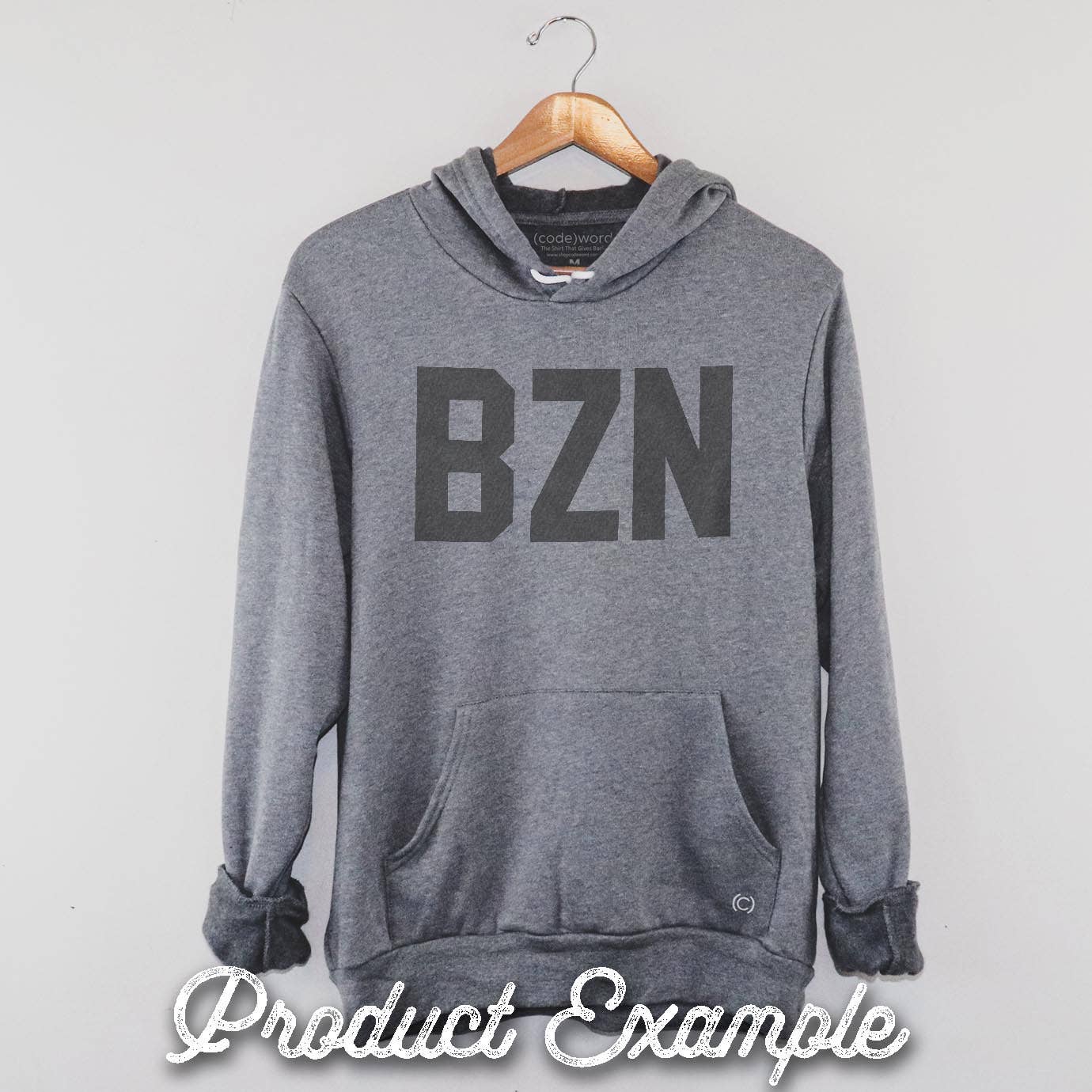 Cincinnati Ohio 513 Area Code Heathered Grey Crewneck Hooded Sweatshirt: Size XXL
