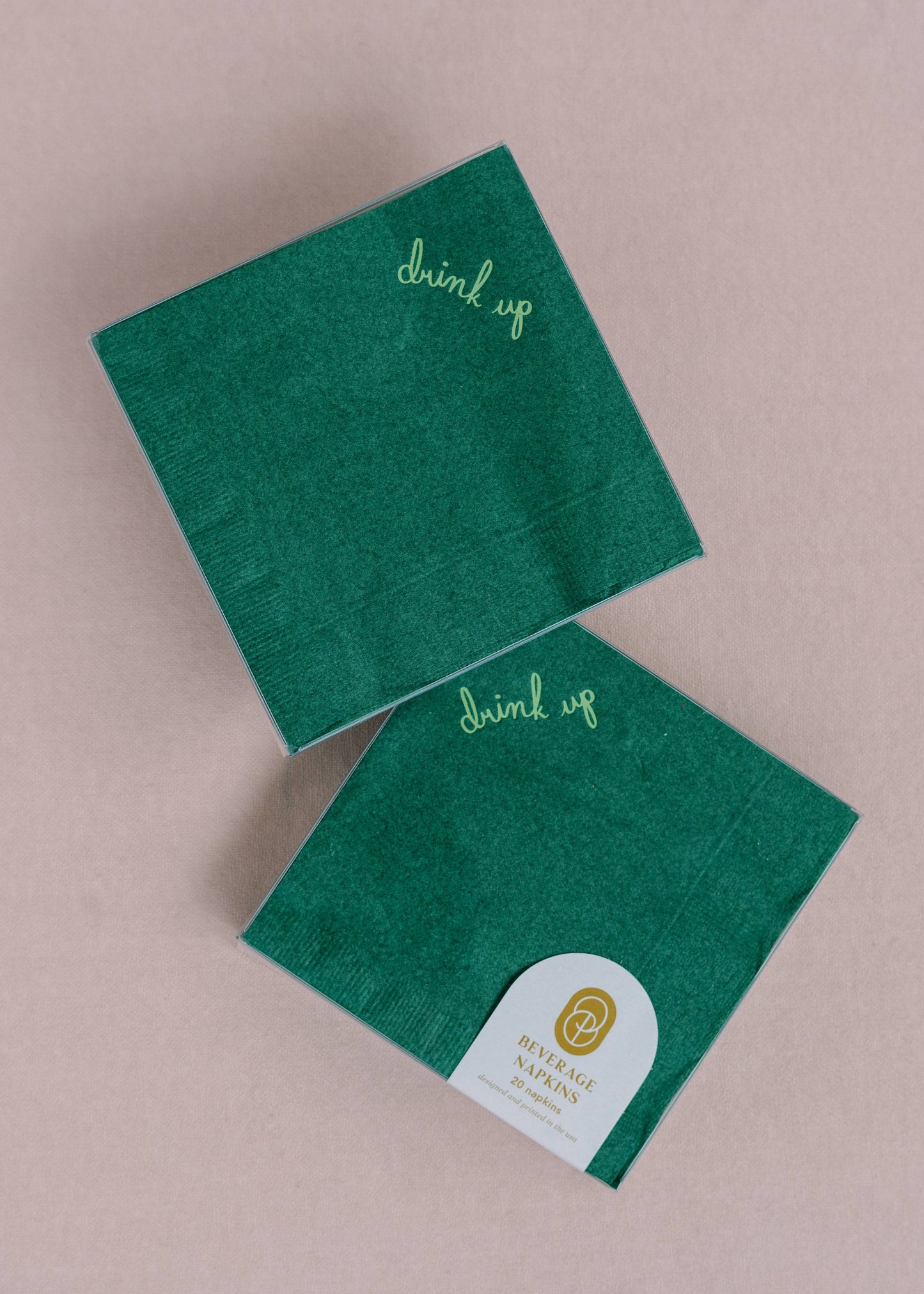 Drink Up Cocktail Napkins - Set of 20