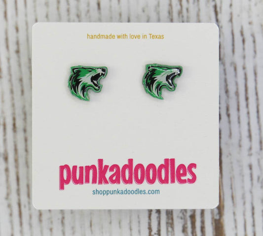 Punkadoodles.co - Custom Mascot Stud Earrings