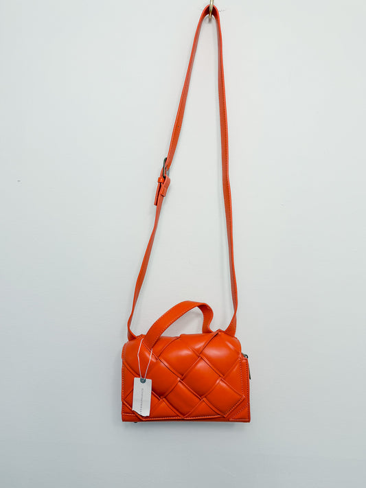 Puffy Woven Crossbody Bag By Anthropologie