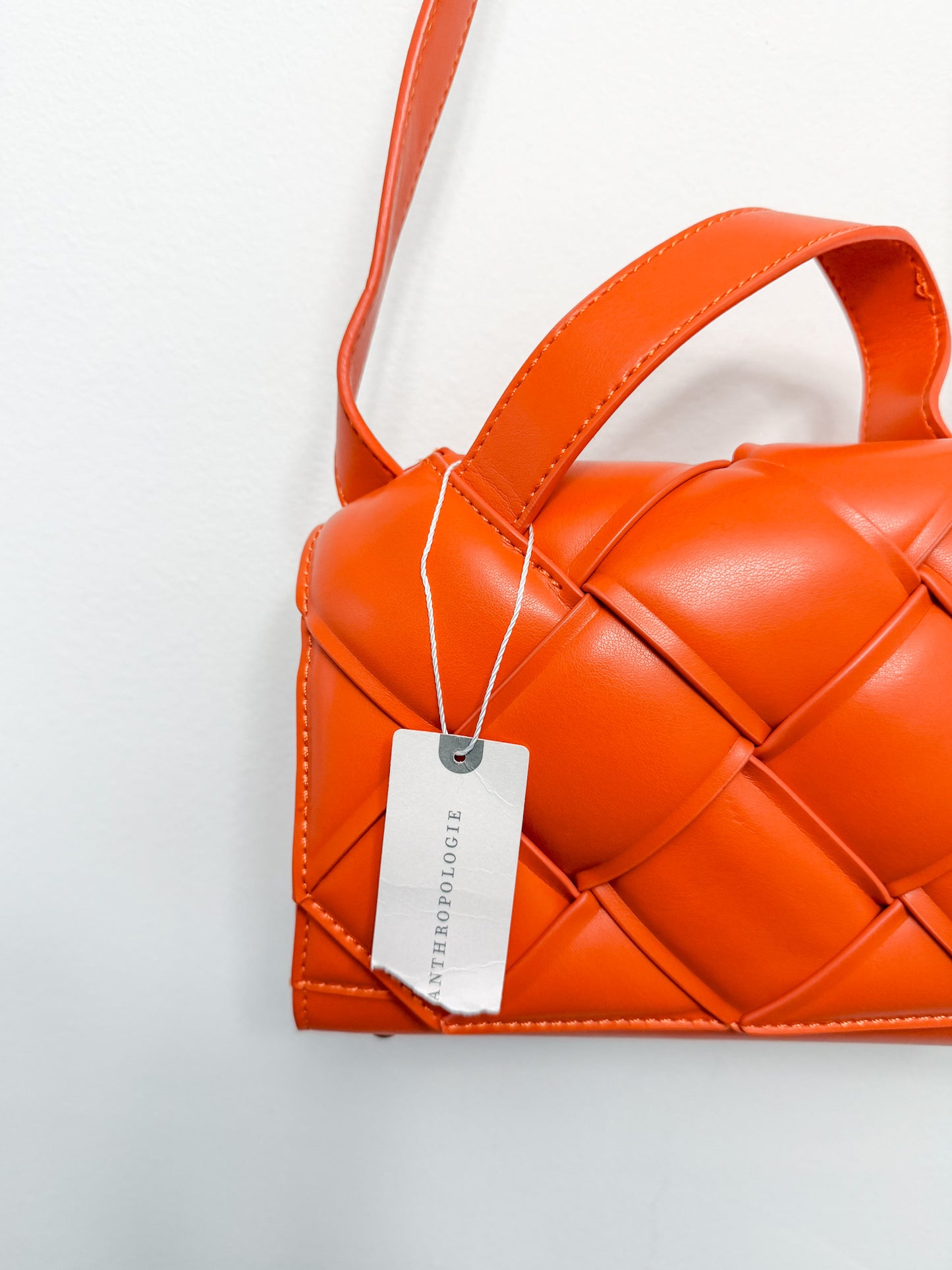 Puffy Woven Crossbody Bag By Anthropologie