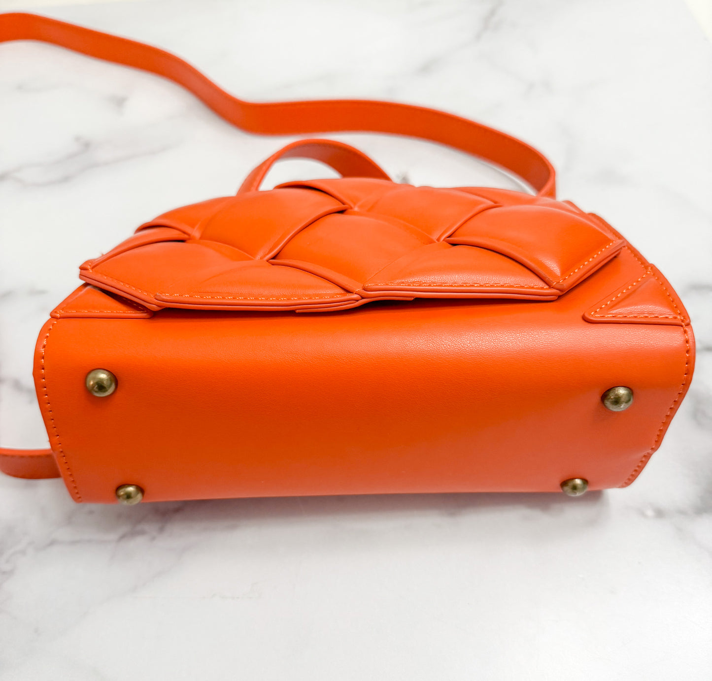 Puffy Woven Crossbody Bag By Anthropologie
