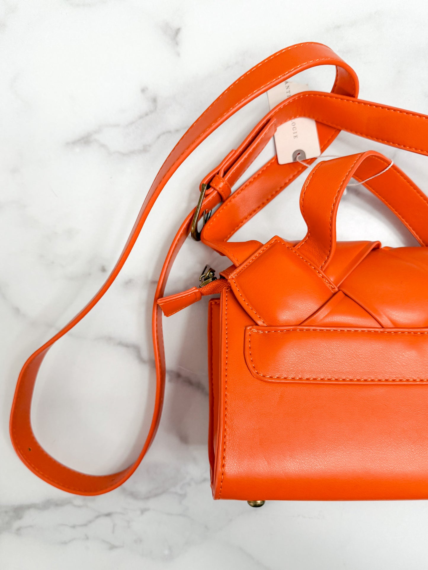 Puffy Woven Crossbody Bag By Anthropologie