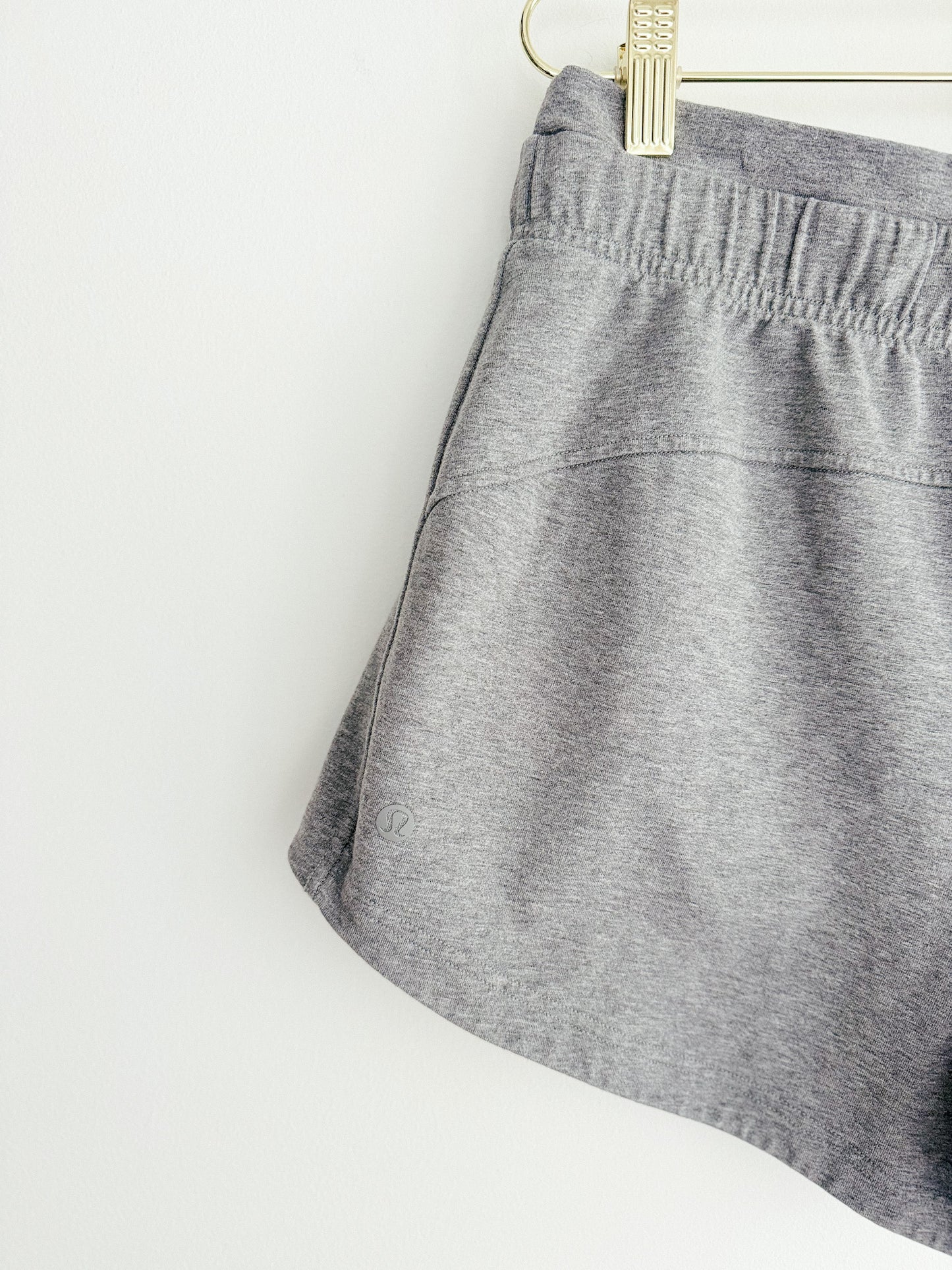 Lululemon Inner Glow Short 3" *Terry Heathered Core Medium Grey