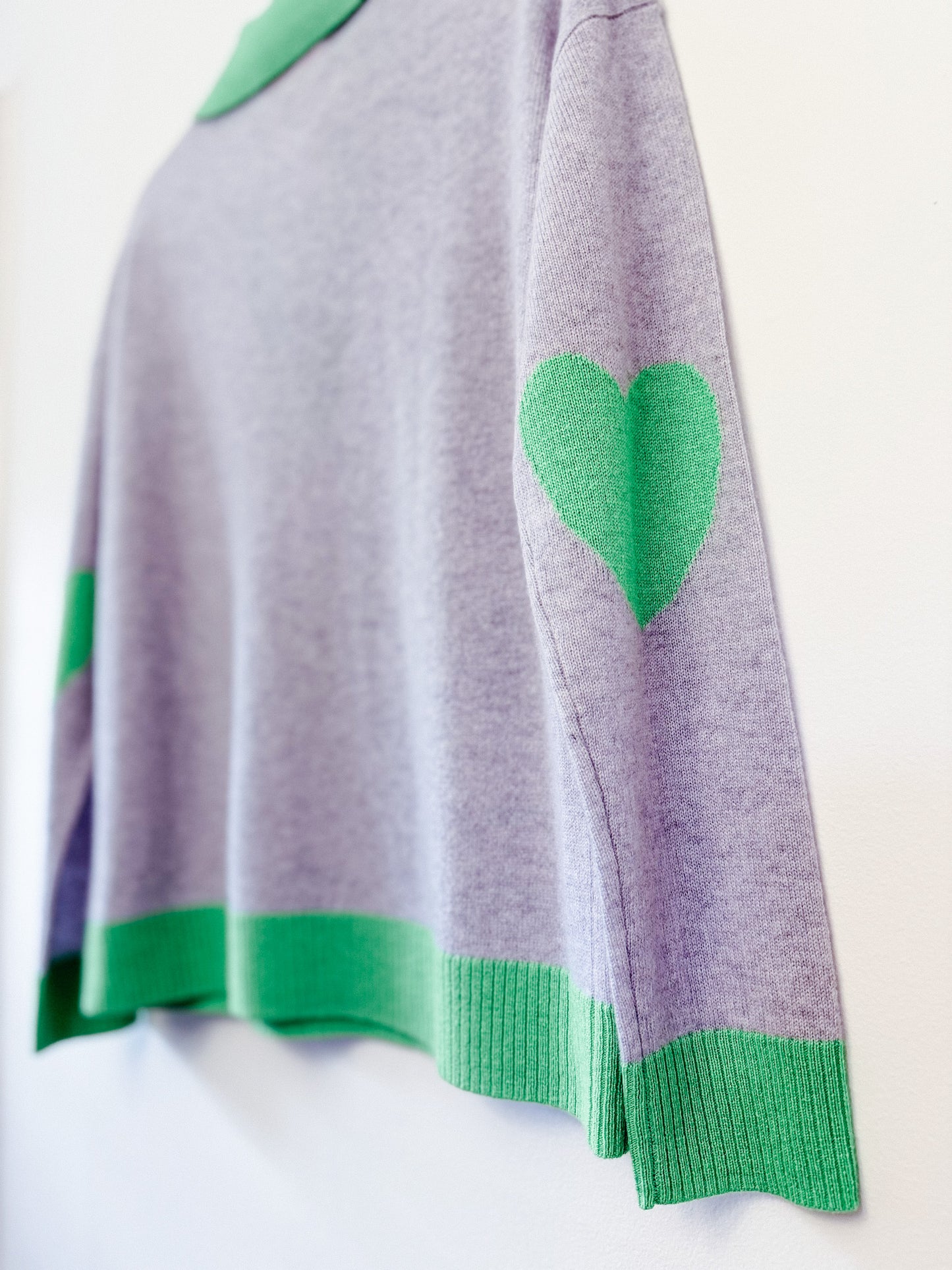 Lisa Todd Colour Pop Cashmere Sweater, Size Extra Small