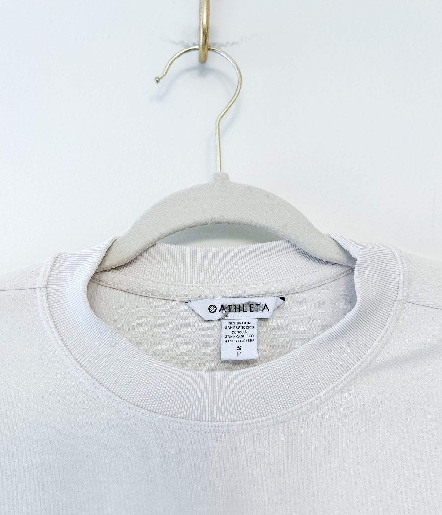 Athleta Seasoft Crewneck Sweatshirt, Size Small