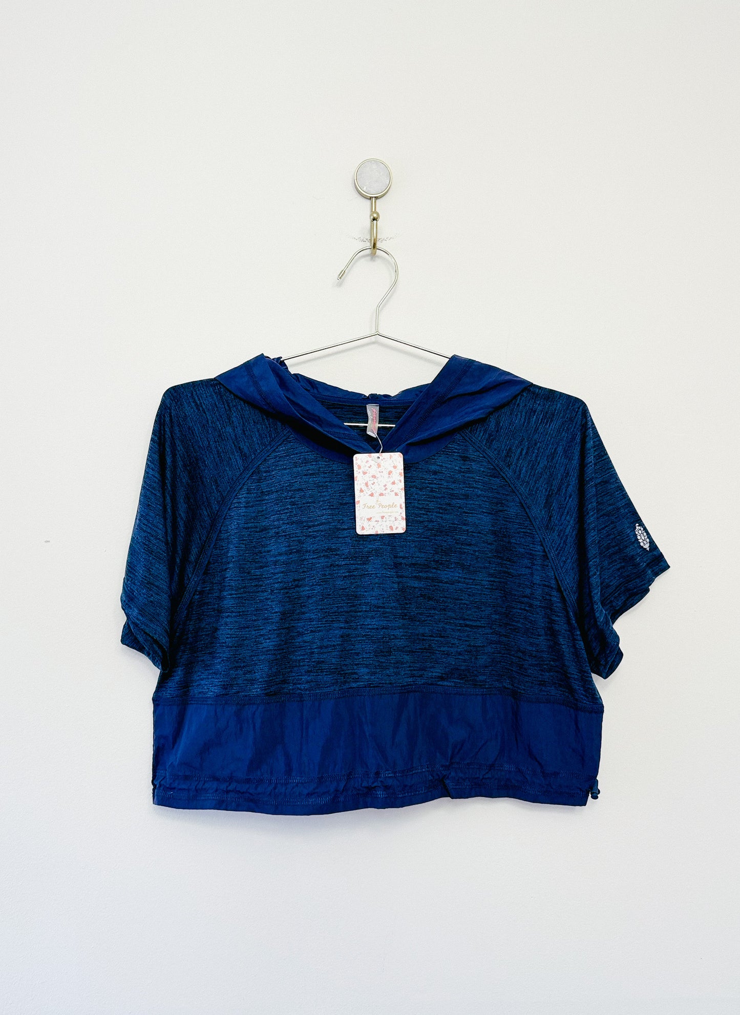 FP Movement On The Move Hoodie in Midnight Navy, Size Extra Small