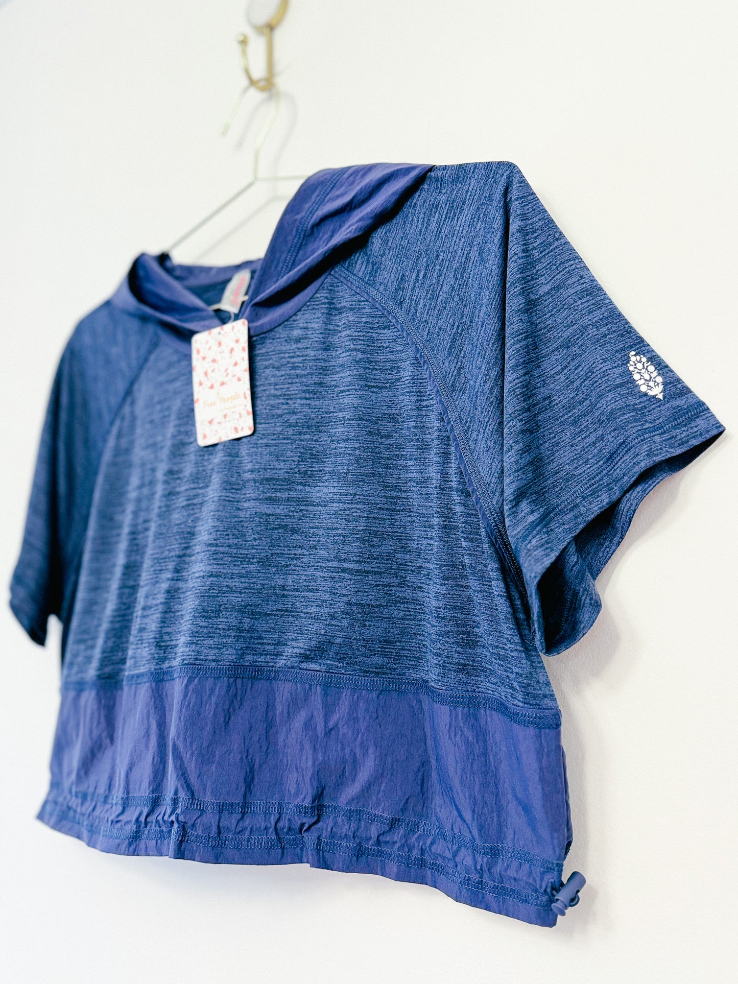 FP Movement On The Move Hoodie in Midnight Navy, Size Extra Small