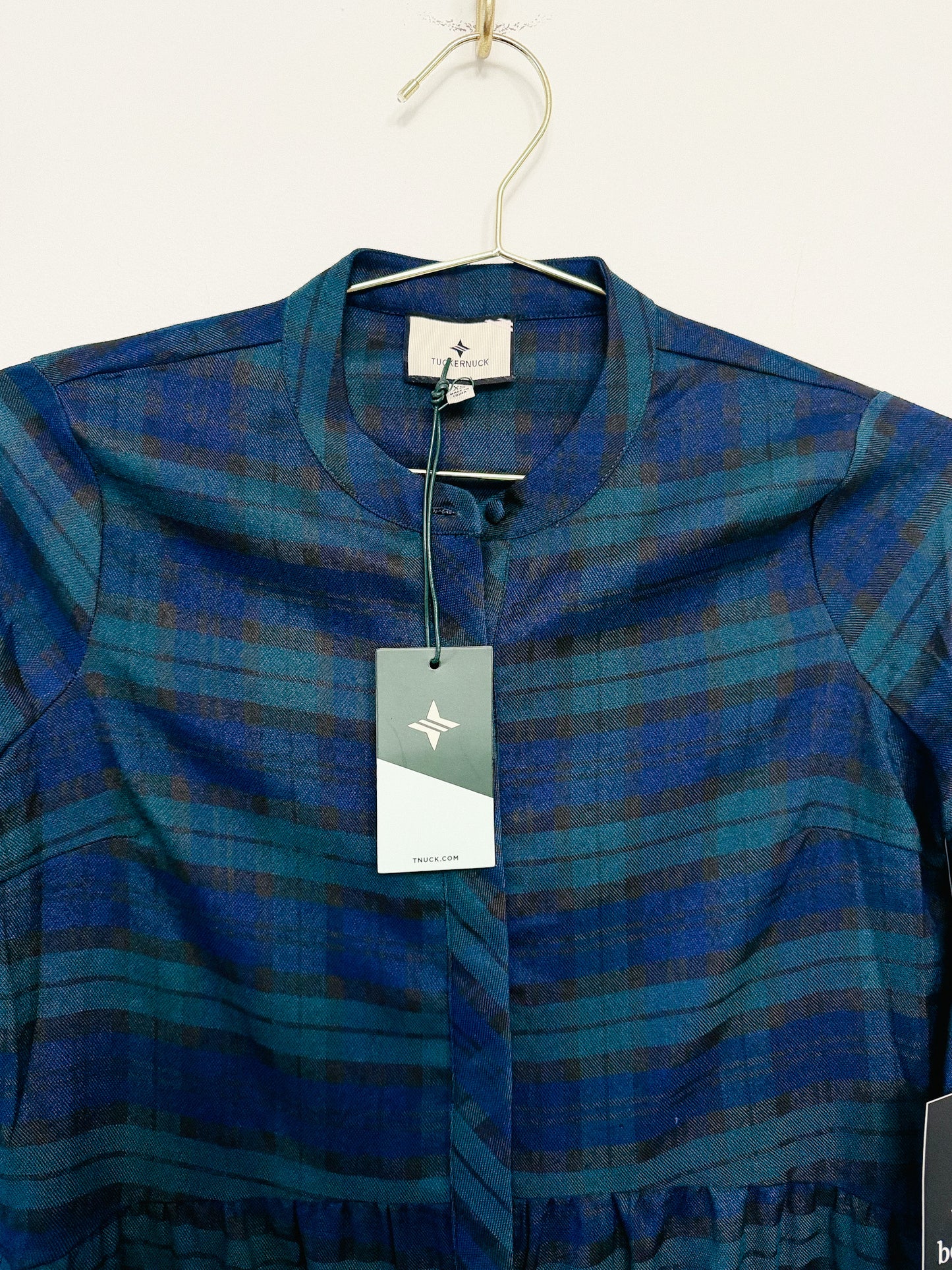 Tuckernuck Blackwatch Royal Shirt Dress