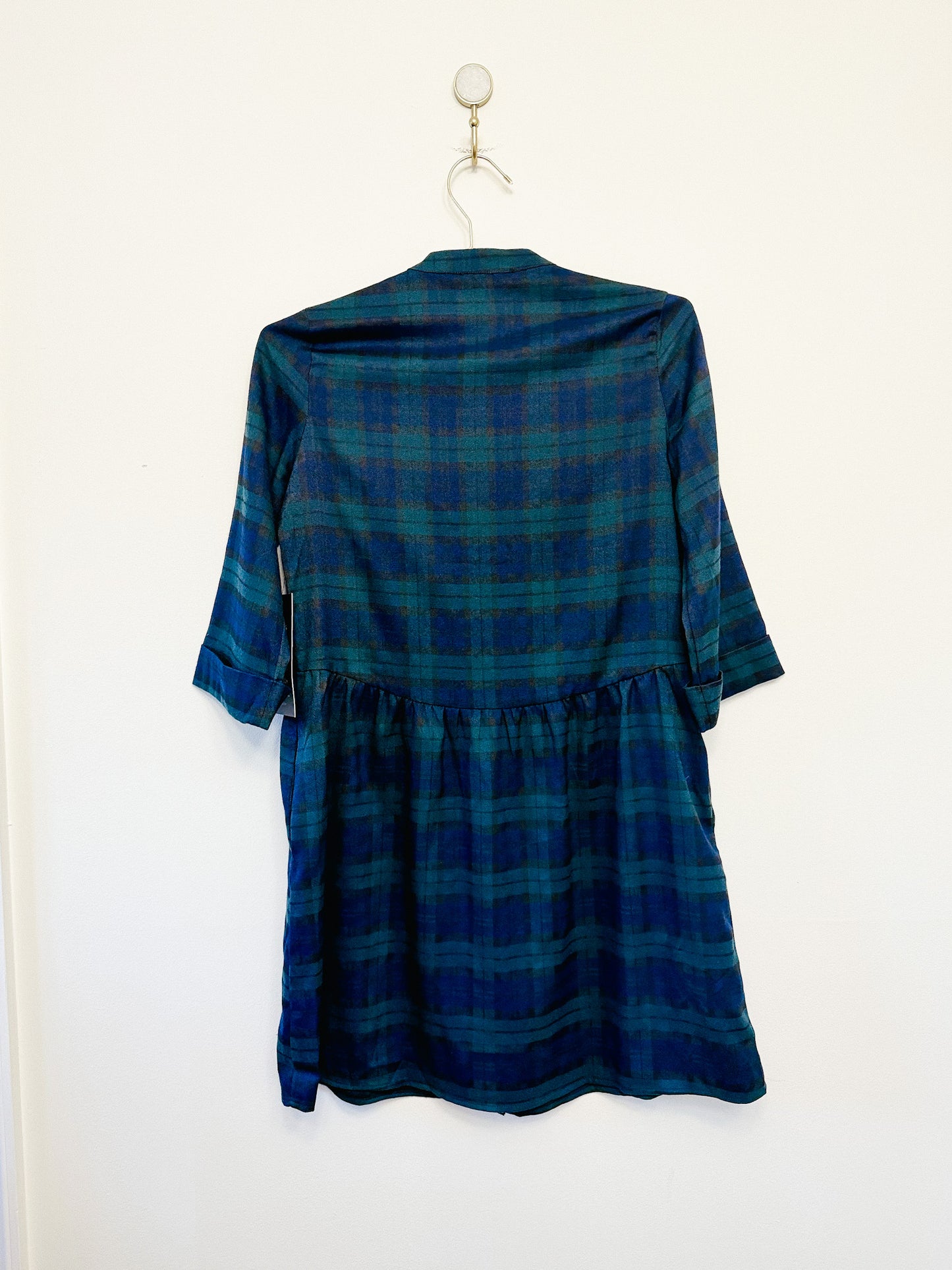 Tuckernuck Blackwatch Royal Shirt Dress