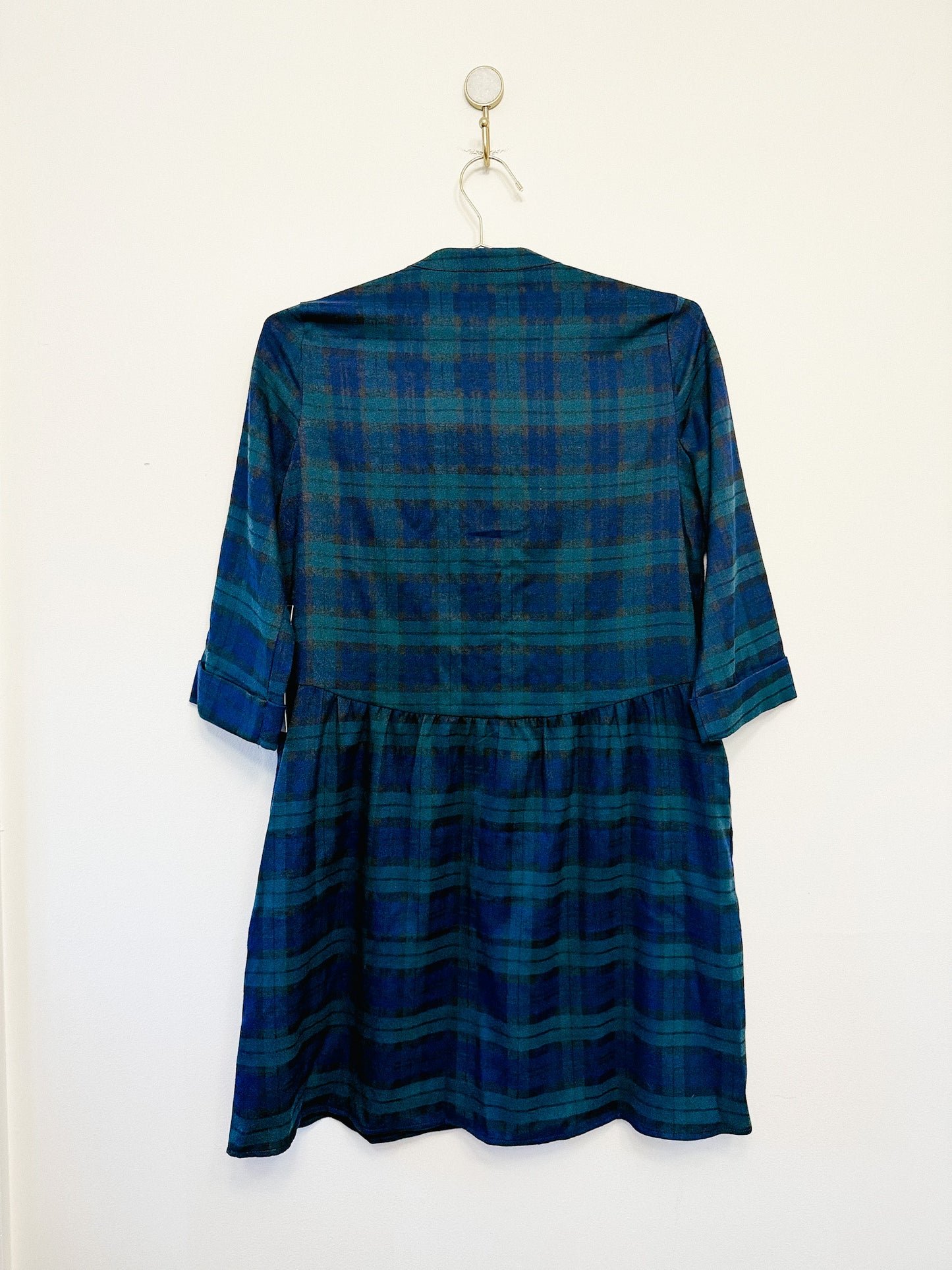 Tuckernuck Blackwatch Royal Shirt Dress