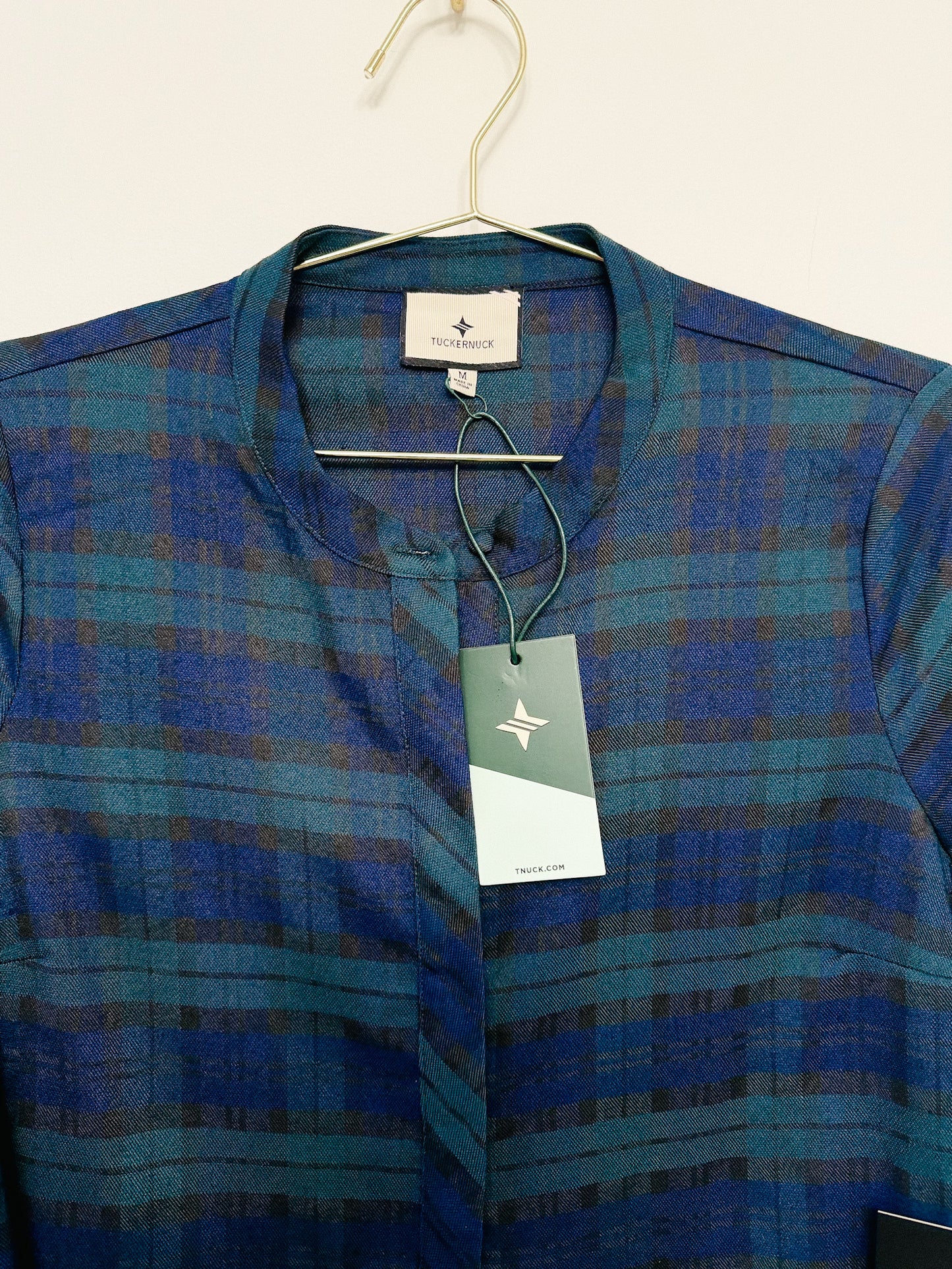 Tuckernuck Blackwatch Royal Shirt Dress