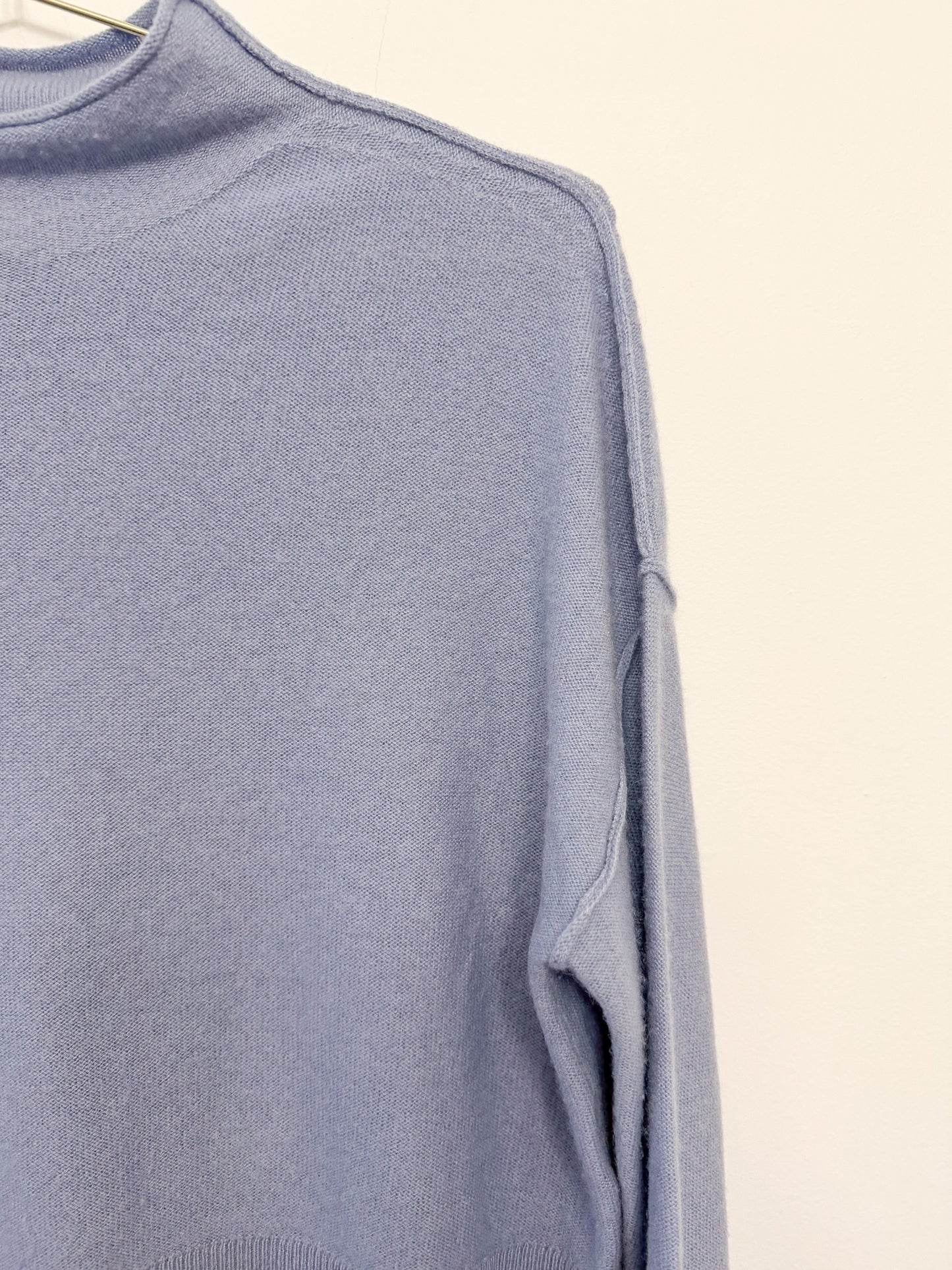 The Alani Cashmere Mock-Neck Sweater by Pilcro