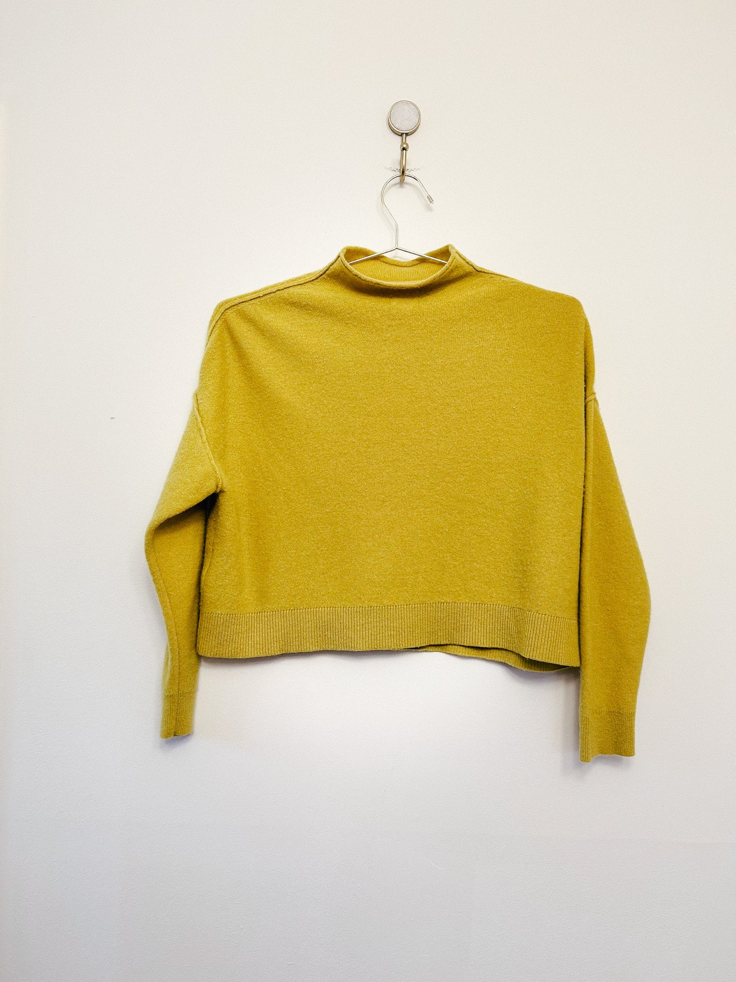 The Alani Cashmere Mock-Neck Sweater by Pilcro