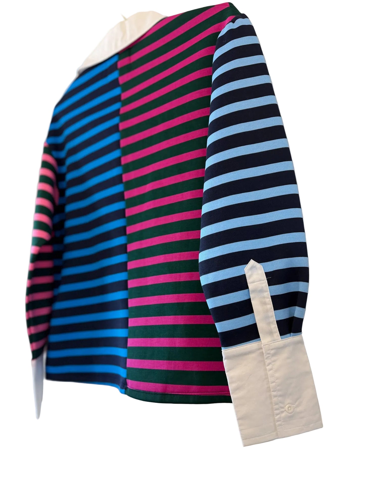 Addison Bay Rara Rugby Pullover, Size Medium