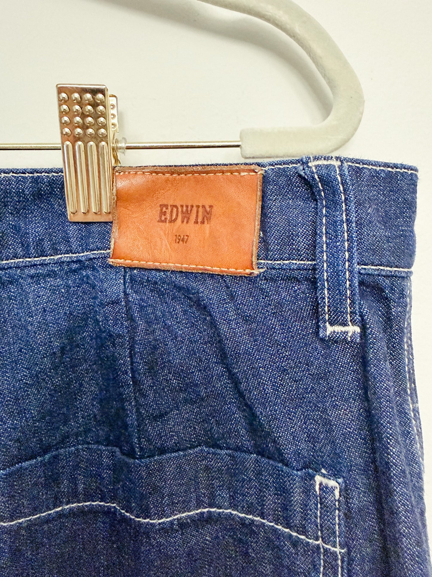 Edwin Bailee Worker Pant in Rinse, Size 30